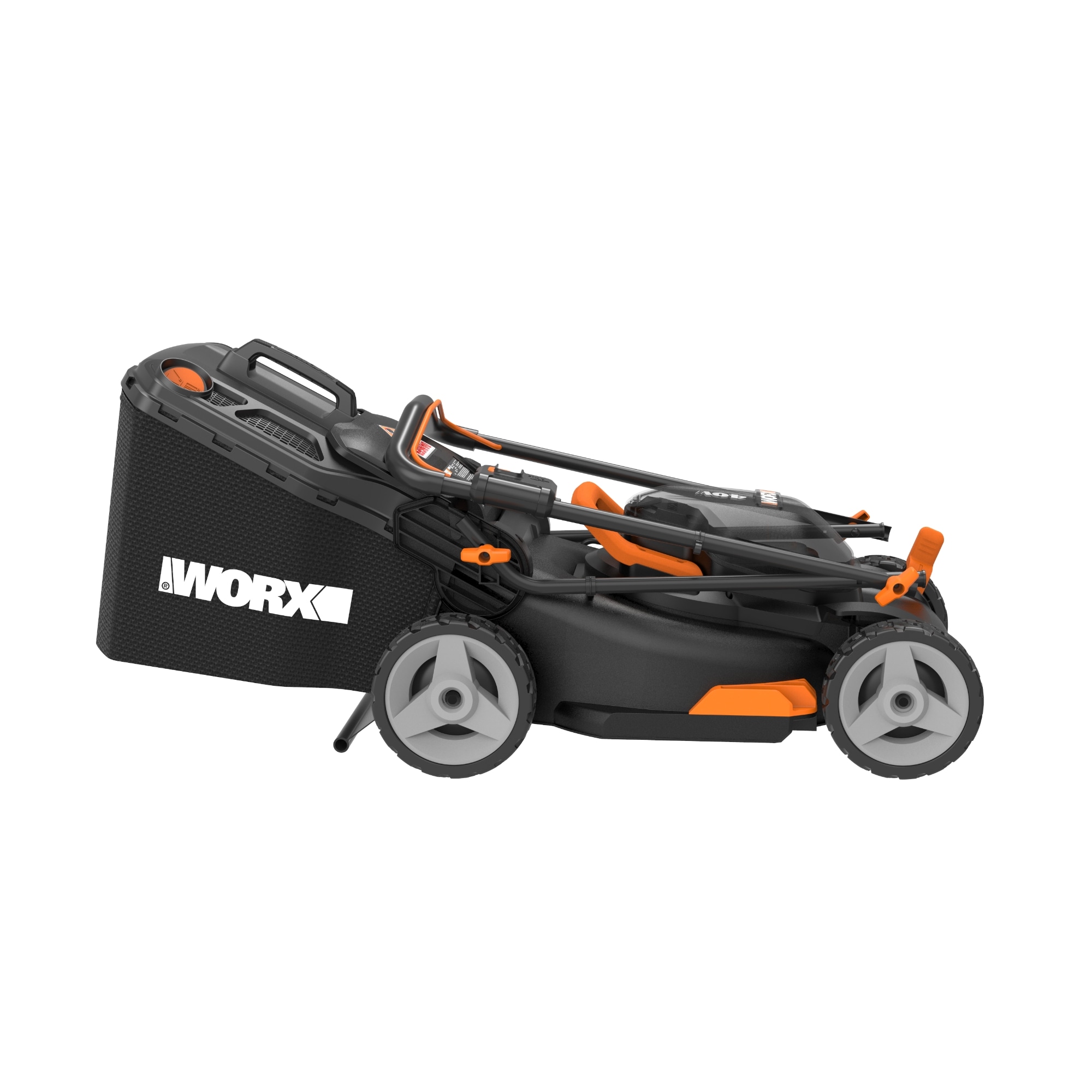 WORX Power Share 40 volt Max 17 in Cordless Push Lawn Mower