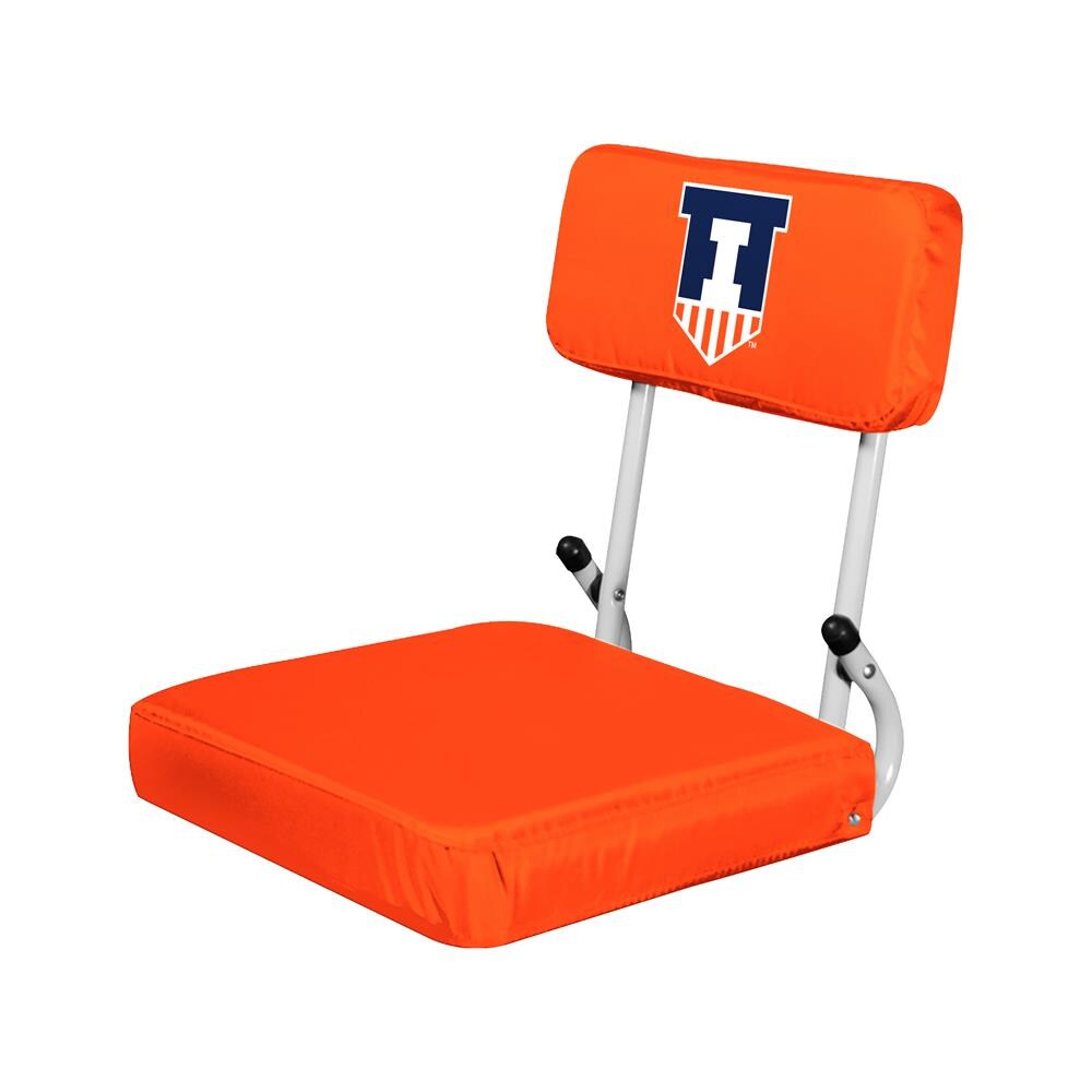 Orange Illinois Fighting Illini 7'' x 22'' x 34'' Medium Stadium Oval Dog  Bed