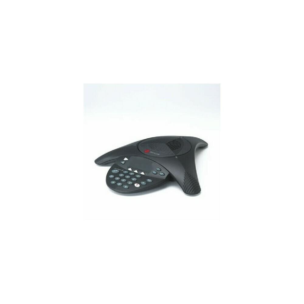 ING8157 Polycom SoundStation2 Conference Telephone 1 x Phone Lines RJ-11 RCA Jack Black 2200-15100-001
