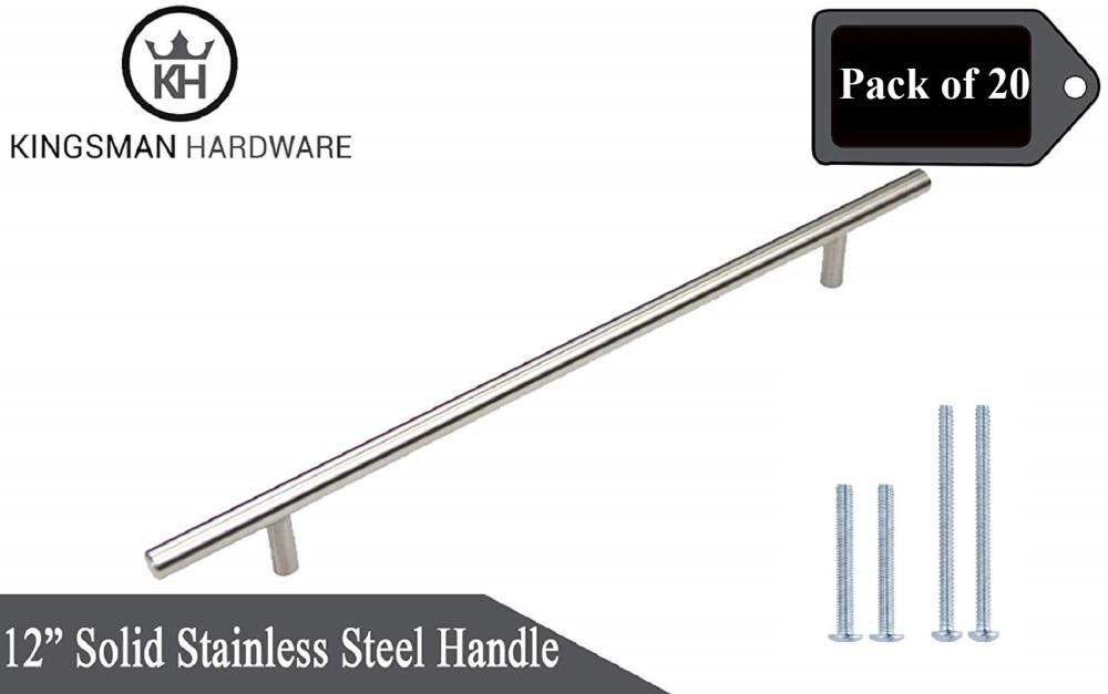 Kingsman Hardware WCCH12S012-20 Cabinet-Pulls - View #2
