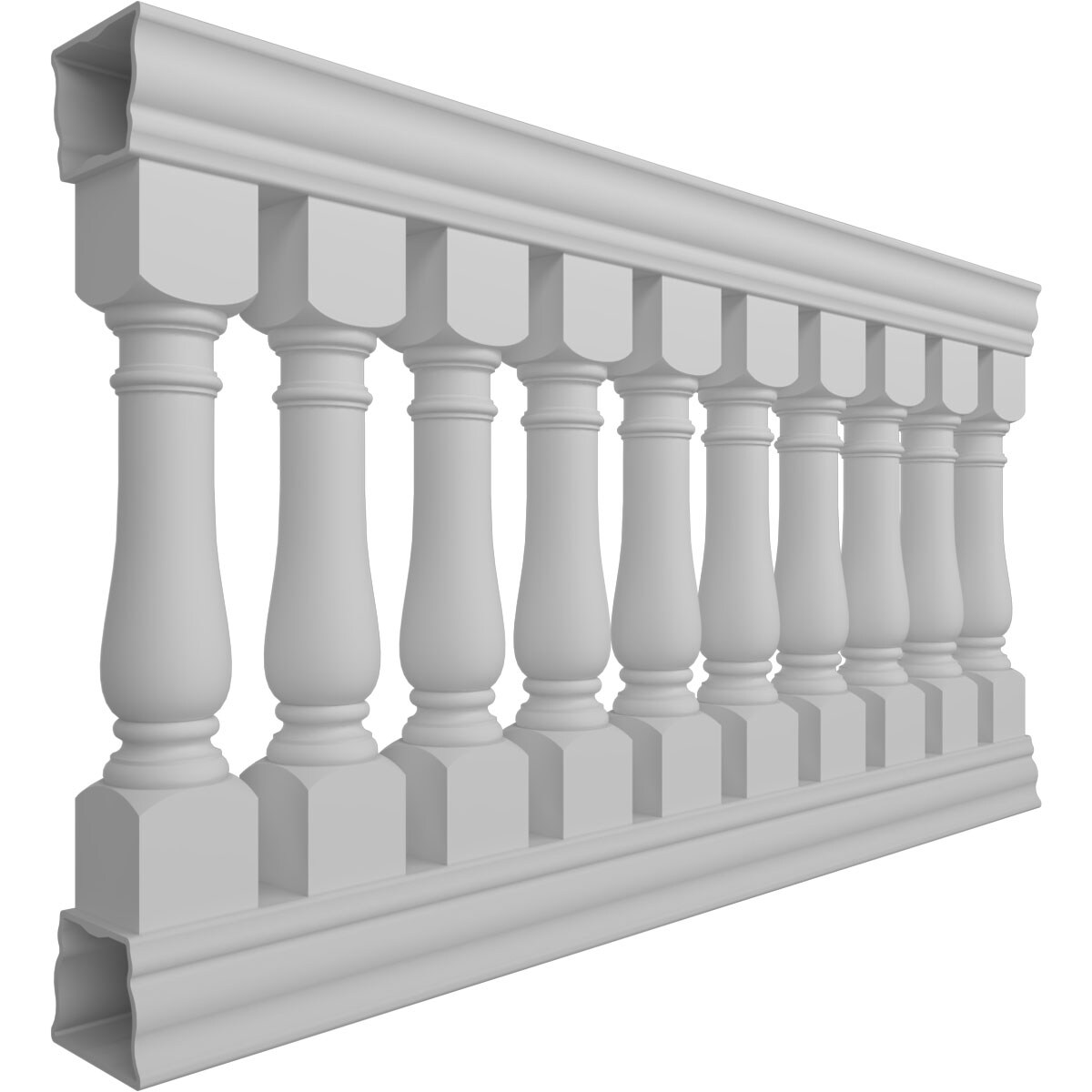 Ekena Millwork BALK42X072OXN railings - View #3