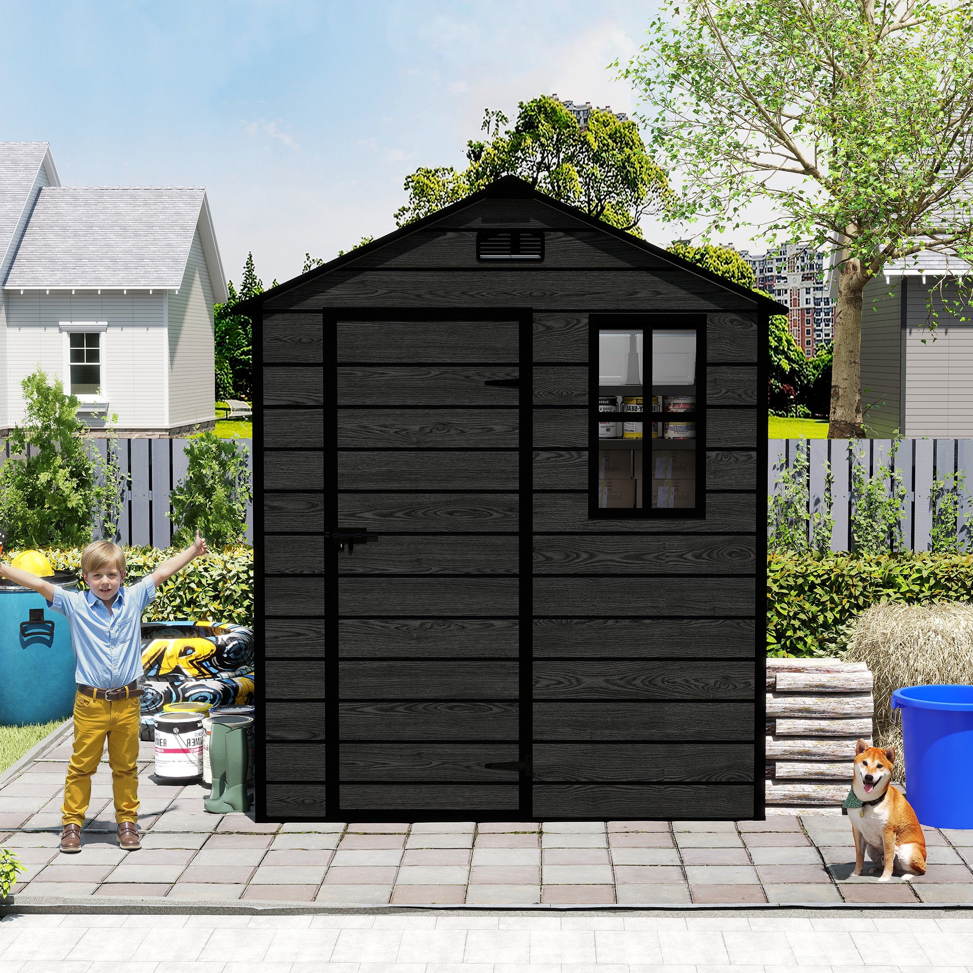 Boyel Living BL-CC-00029 Vinyl-Resin-Storage-Buildings - View #6