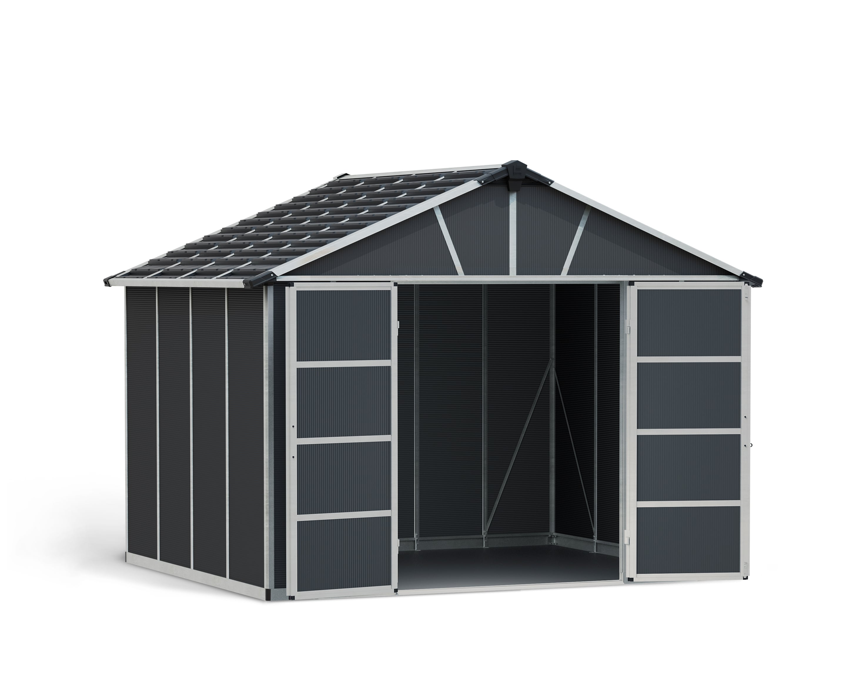 Install Only - Rubbermaid Plastic Storage Shed 10 FT. x 7 FT. (70 sq. ft.)
