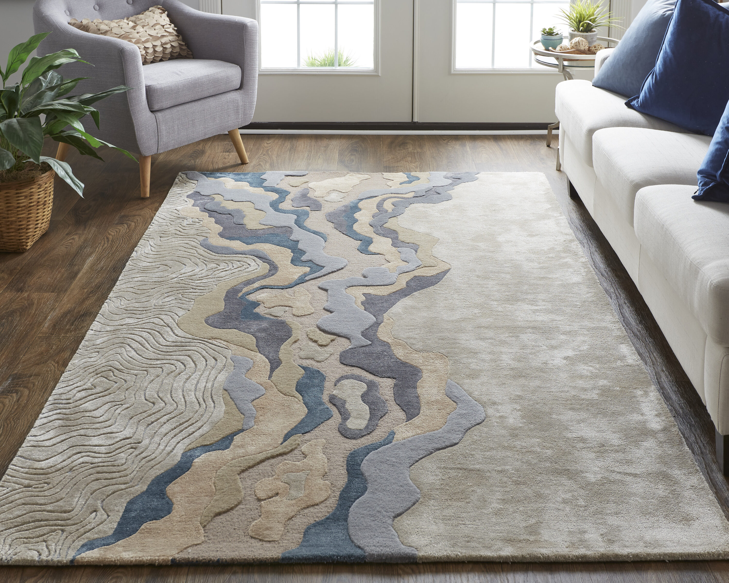 Room Envy SERR8854BGEBLUP00 rugs - View #2
