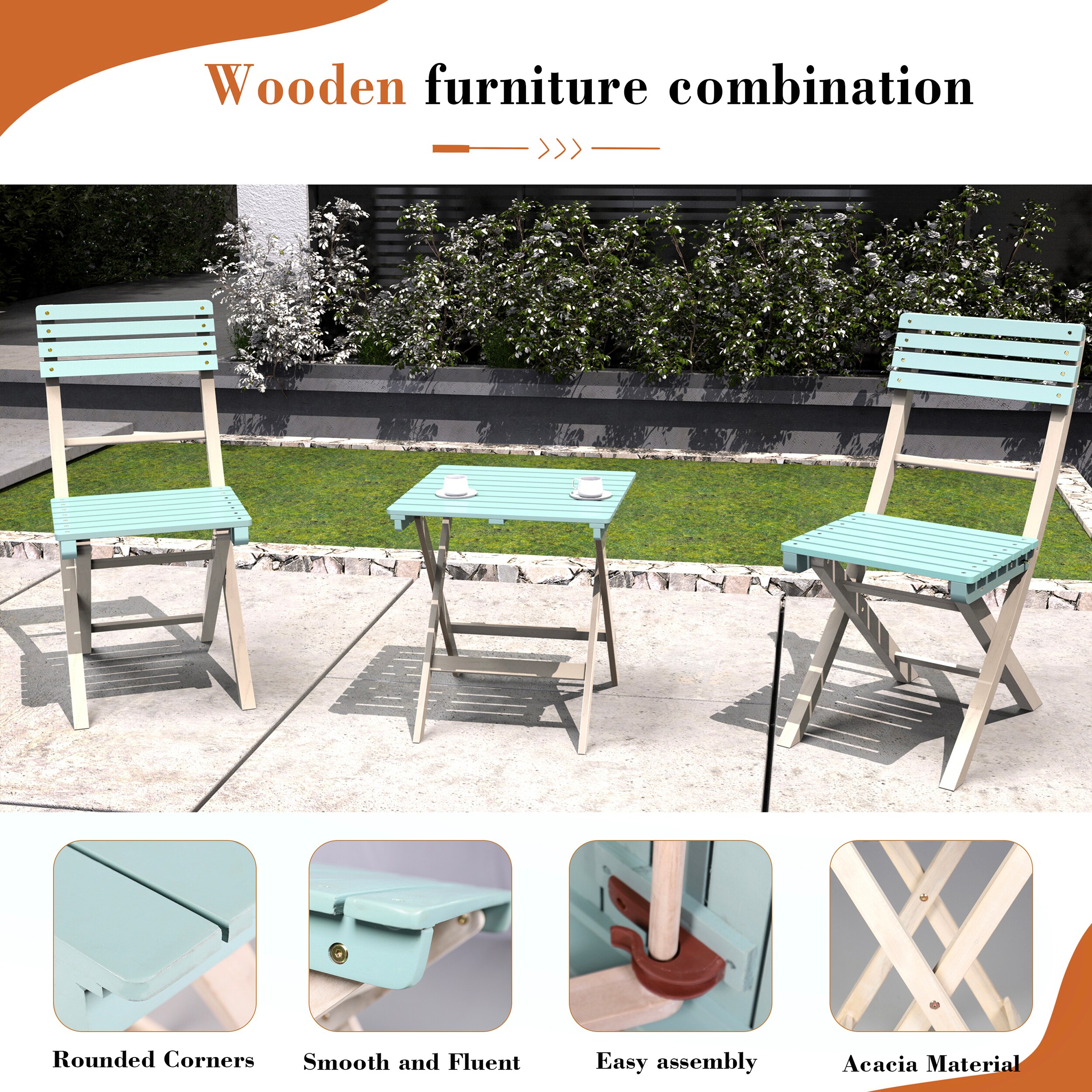 Moda Furnishings PAC-2525-MINT Patio-Conversation-Sets - View #6