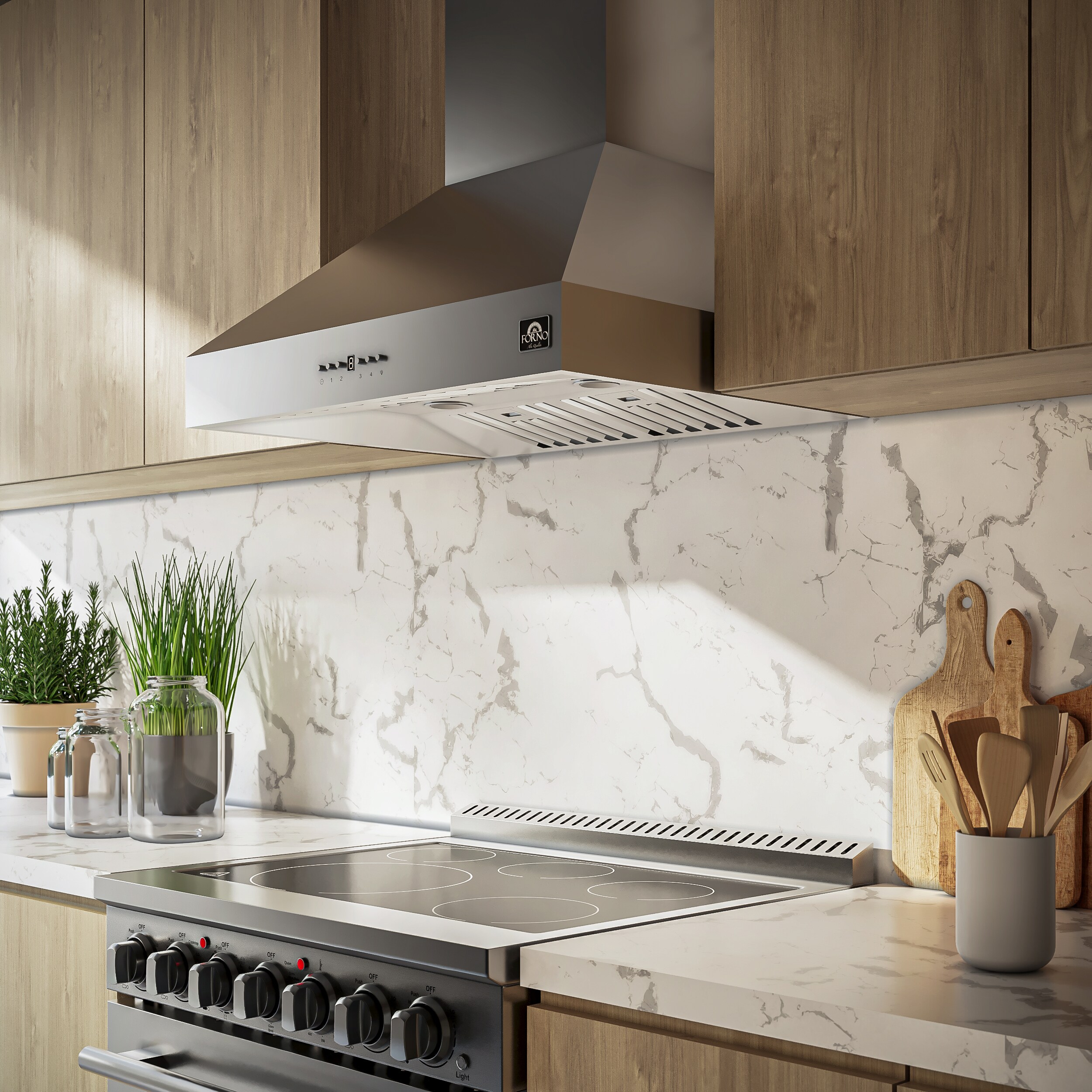 FORNO FRHWM5094-30 Wall-Mounted-Range-Hoods - View #3