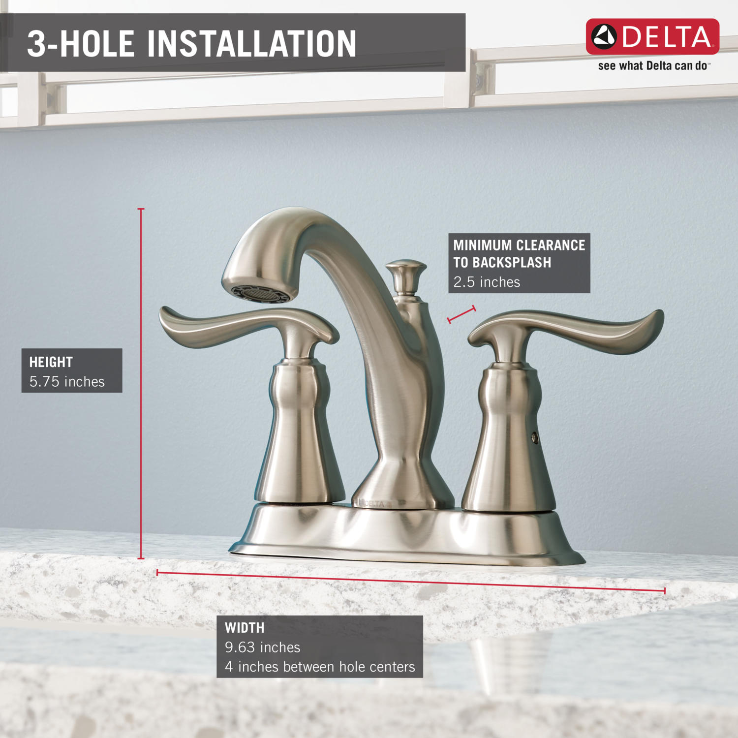 Delta 2594-SSMPU-DST Lavatory-Faucets - View #5
