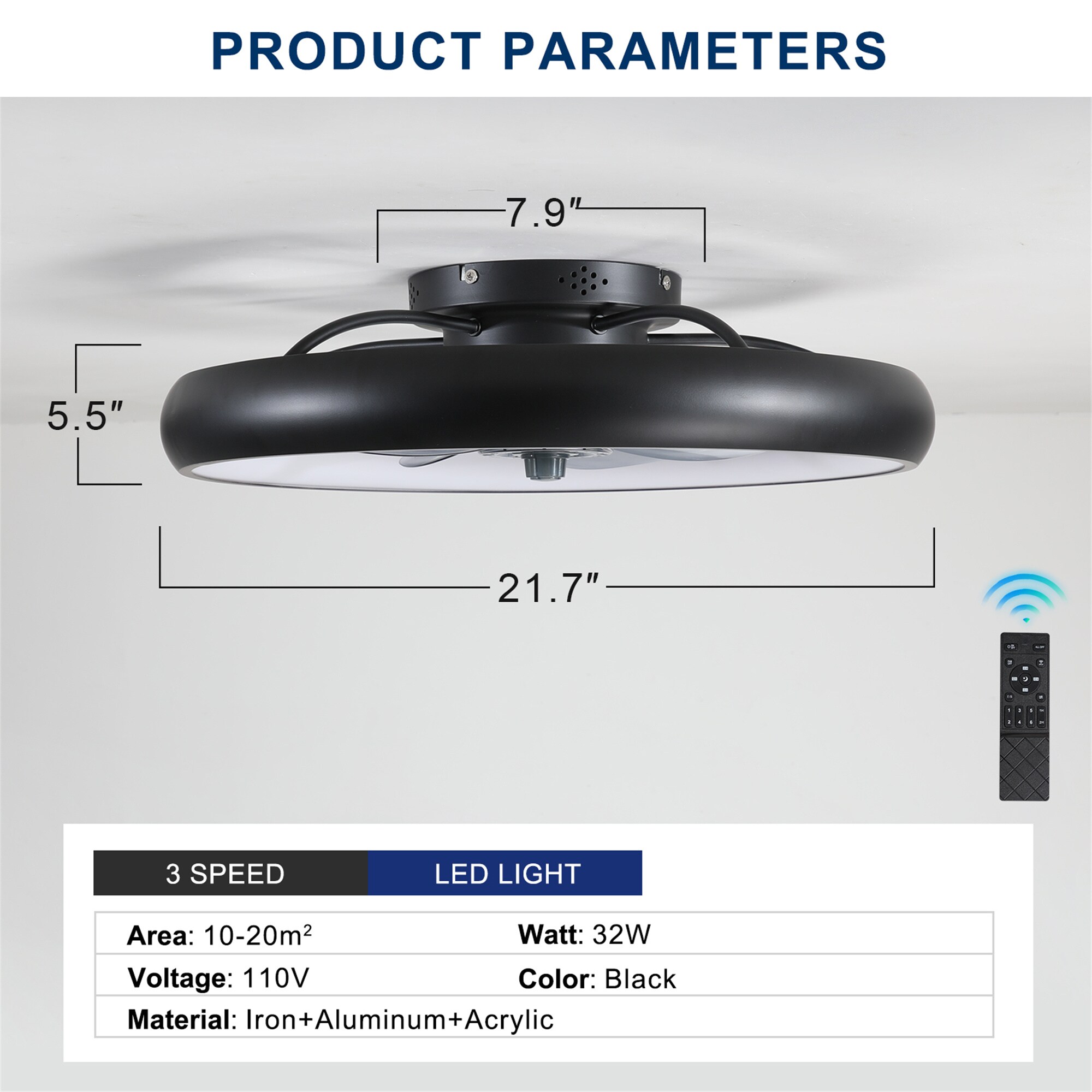 BABOOM BOM-0103791-OR Ceiling-Fans - View #10