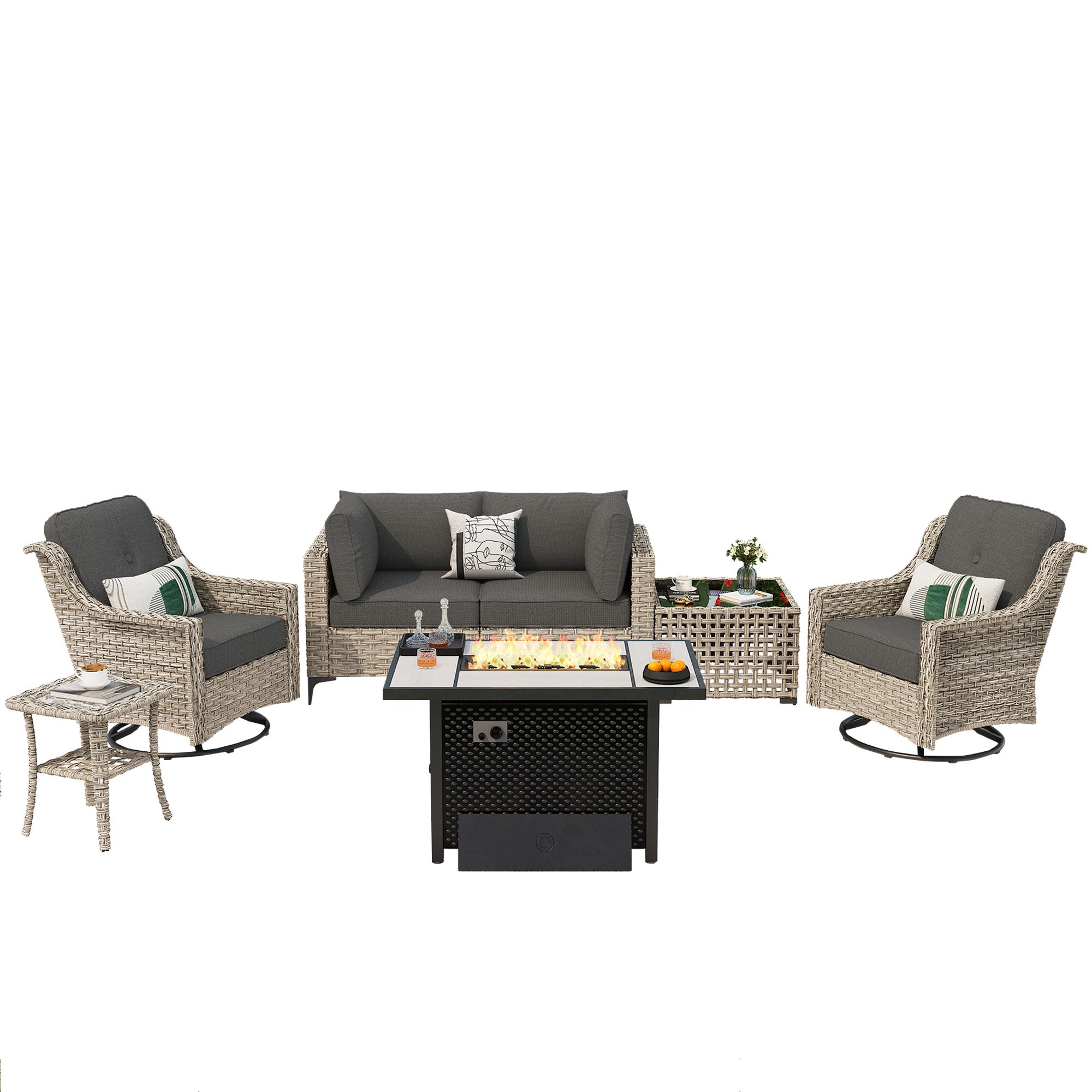 ALTRIGUS 6L-CFP03-YZSKT107-AL Patio-Conversation-Sets - View #2