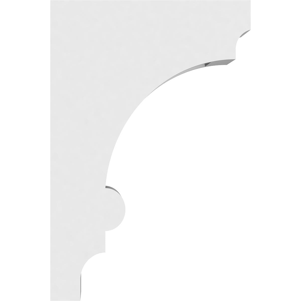 Ekena Millwork CORP03X08X12DIA corbels - View #3