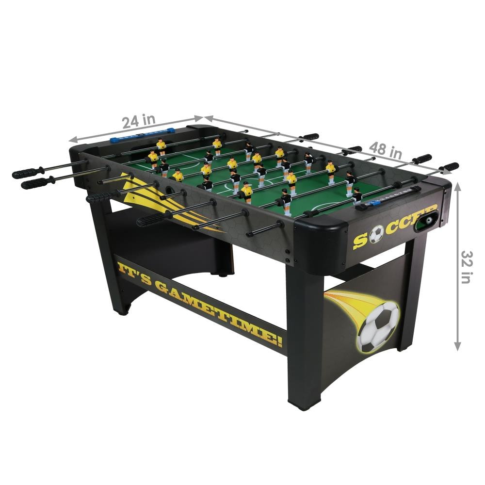 Sunnydaze Decor Freestanding MDF 10-Game Table with Billiards, Foosball,  Hockey, and More in the Multi-Game Tables department at