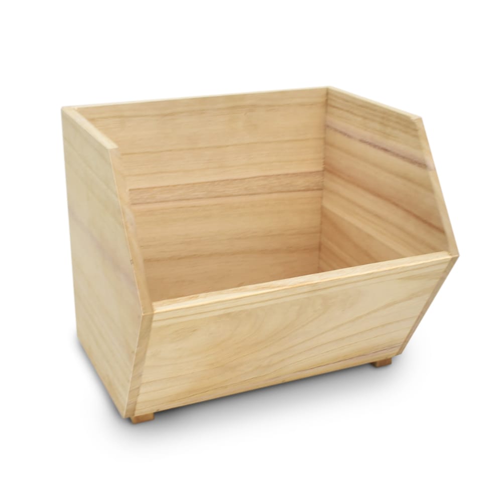 Unfinished wood crates, Organizer bins, Wooden box, Cabinet containers - On  Sale - Bed Bath & Beyond - 35373499