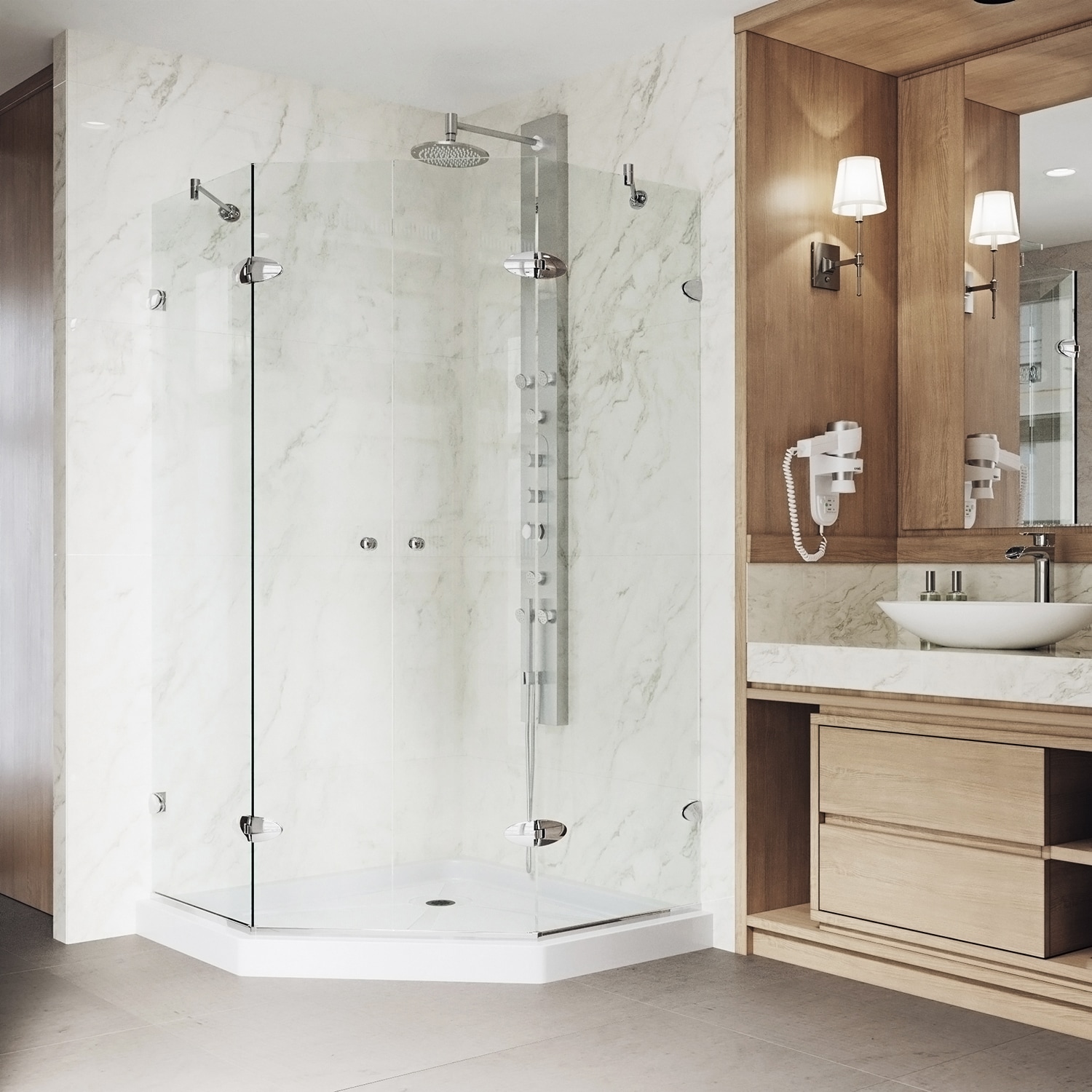 VIGO VG6063CHCL42WS Alcove-Shower-Kit - View #3