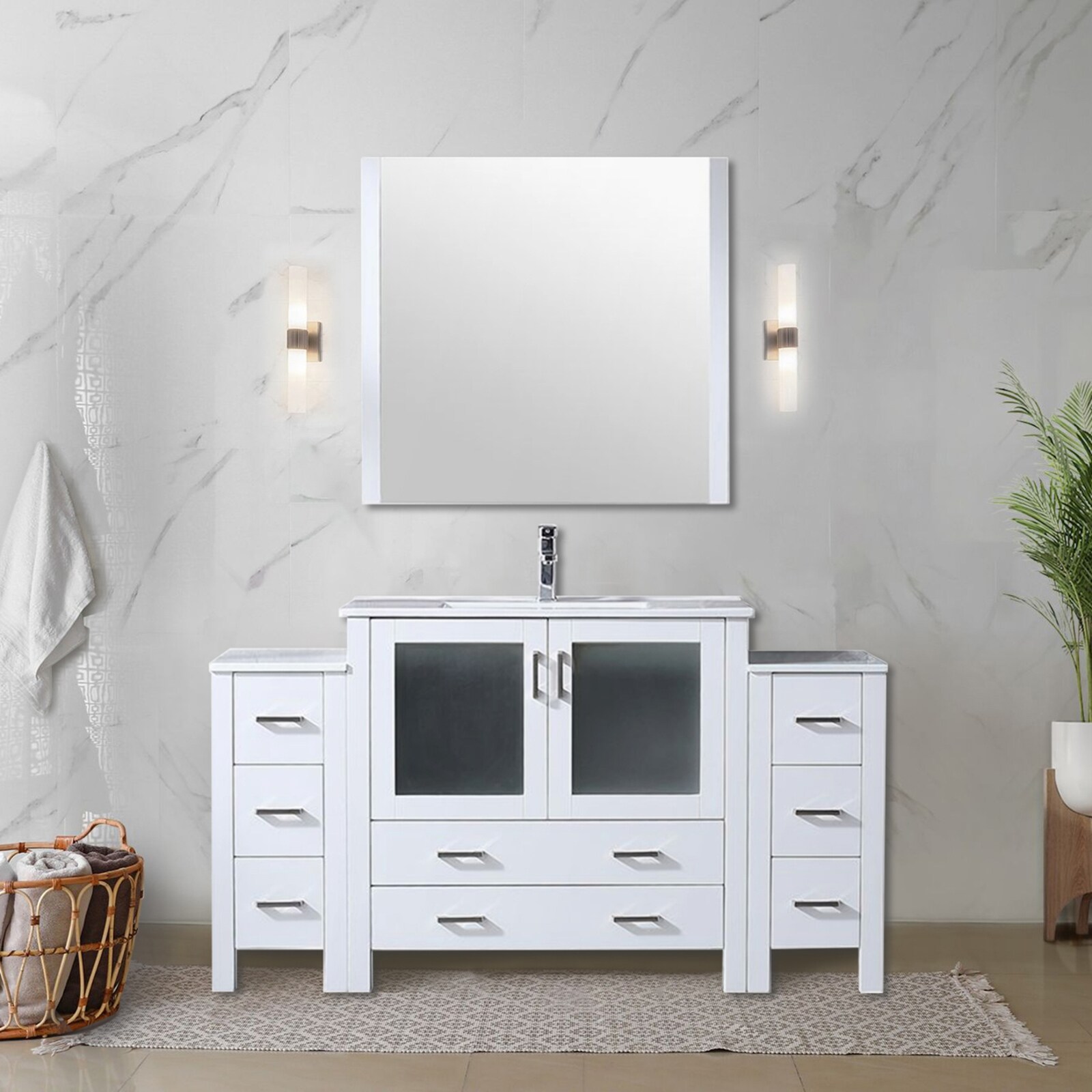 Lexora LVV60D24A600 Bath-Vanity-Combo - View #5