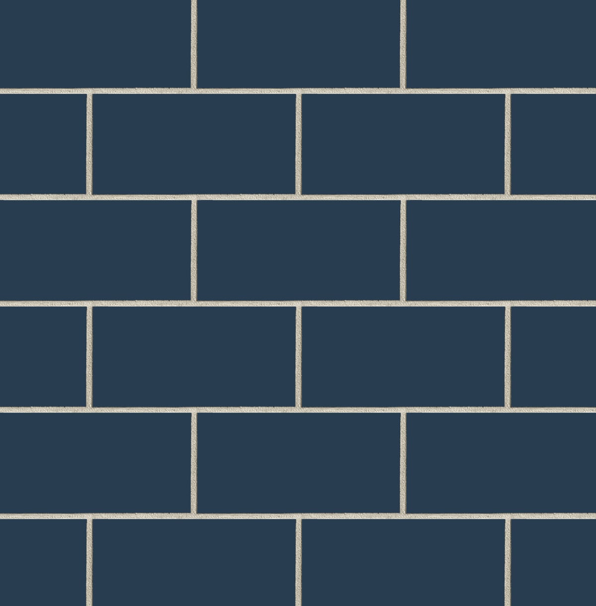 NextWall NW37602 30.75-Sq. Feet Navy Blue Vinyl Tile Self-adhesive Peel and Stick Wallpaper