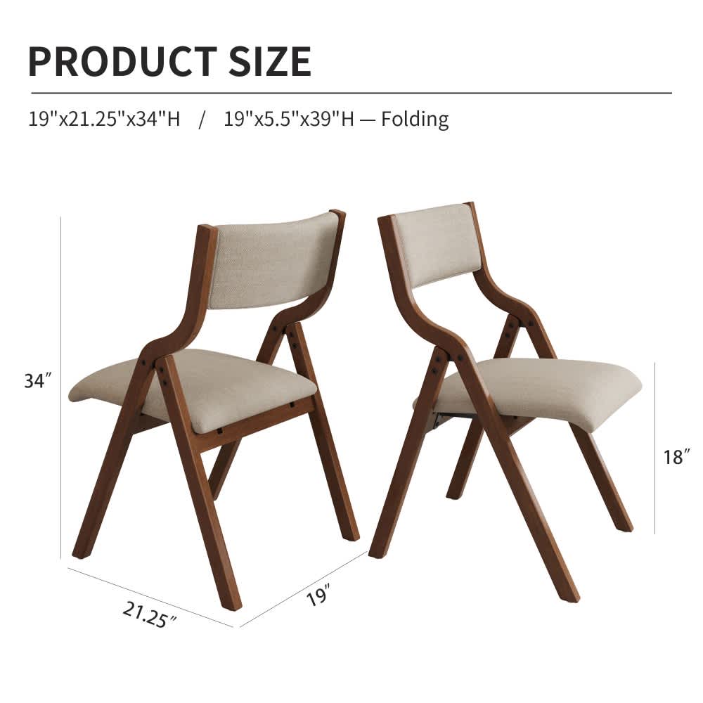 Coolbibila BAILEY-DINING-TAUPE Dining-Chairs - View #3