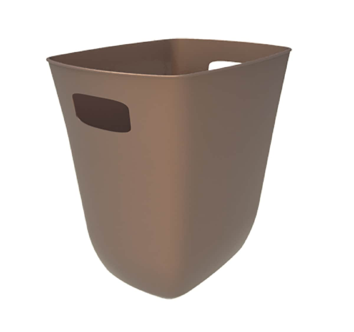 Hefty 3 Gallons Bronze Plastic Touchless Indoor Kitchen Trash Can At   10367604 