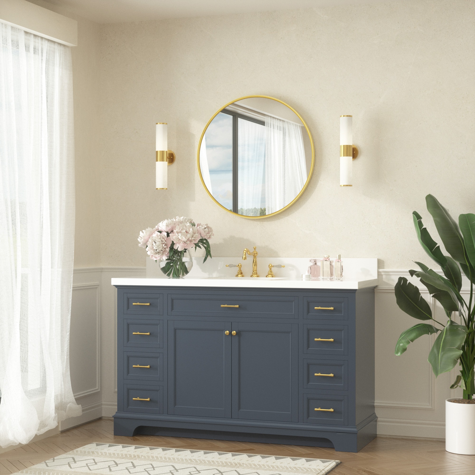 Keonjinn LW-YX18-R71GD Decor-Mirrors - View #3