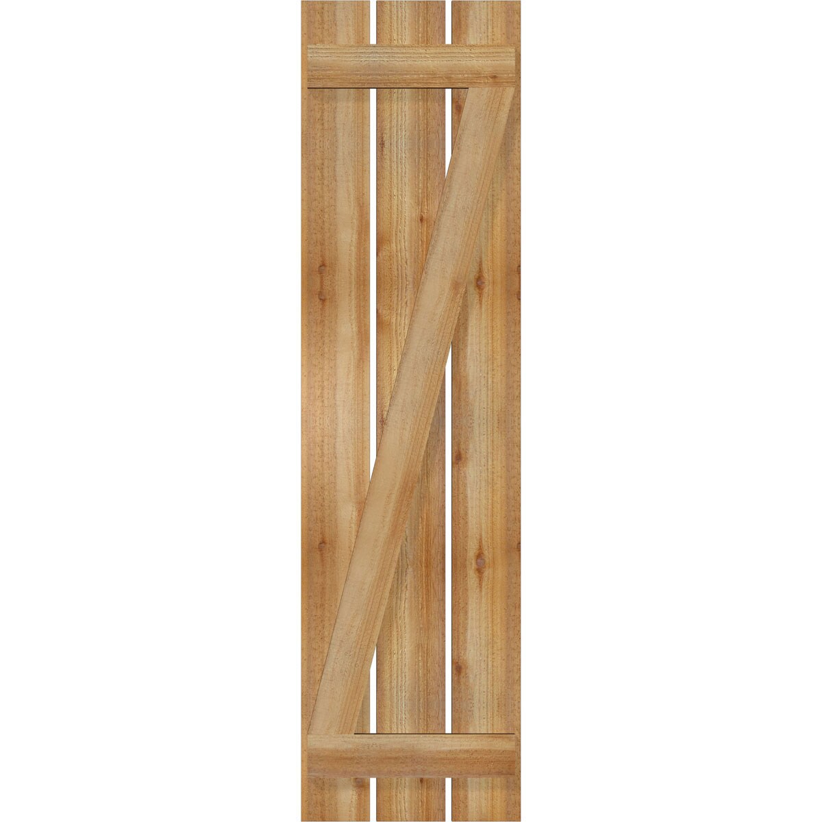 Ekena Millwork RBS06Z17X064RWR Exterior-Shutters - View #5