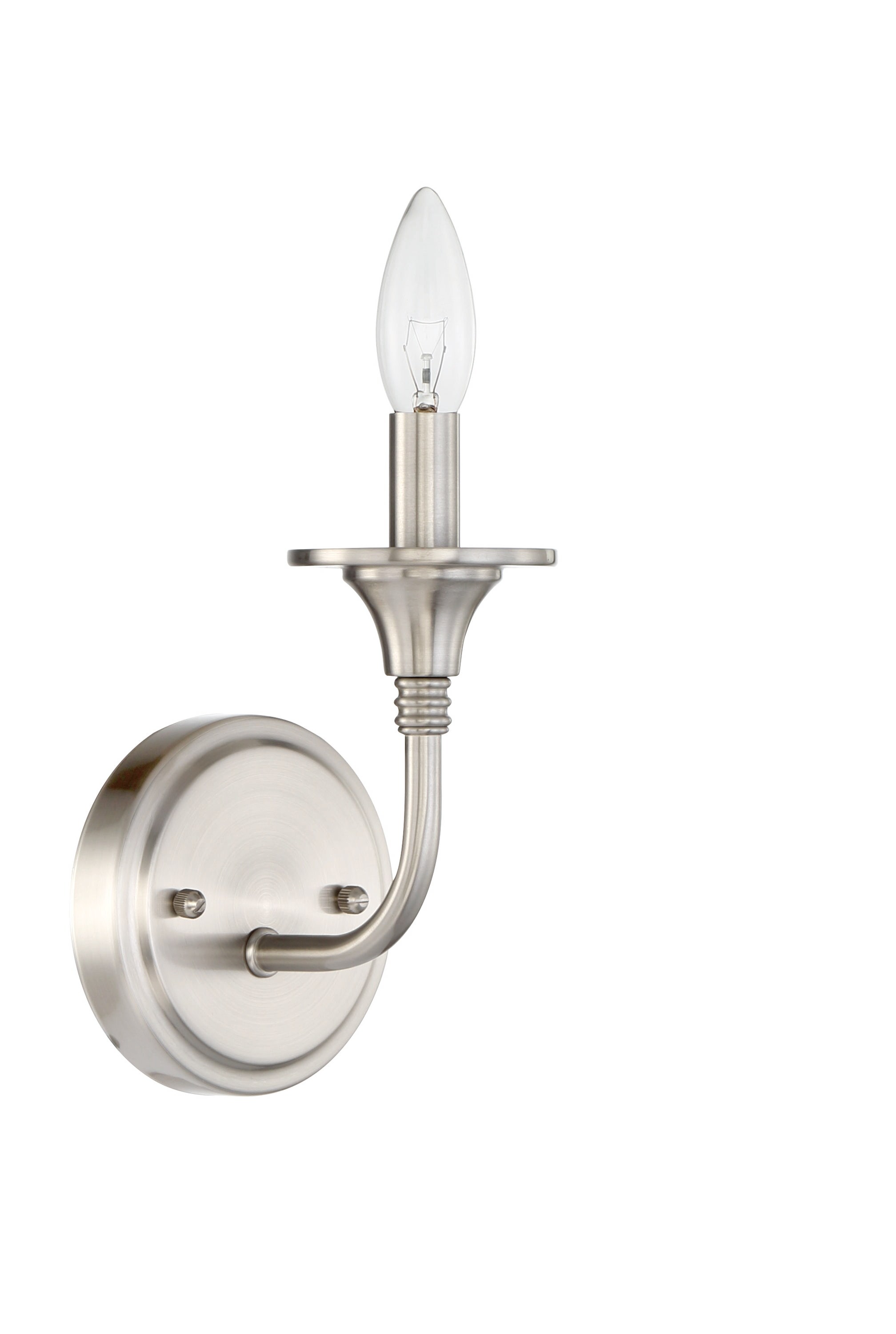 Craftmade 57061-BNK Jolenne 4.75-in W 1 -Light Brushed Nickel Wall Sconce