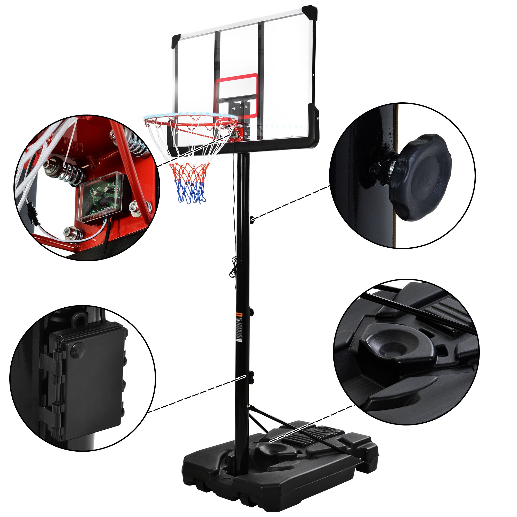 Gaierptone CRXW4N063L9 Basketball-System - View #2
