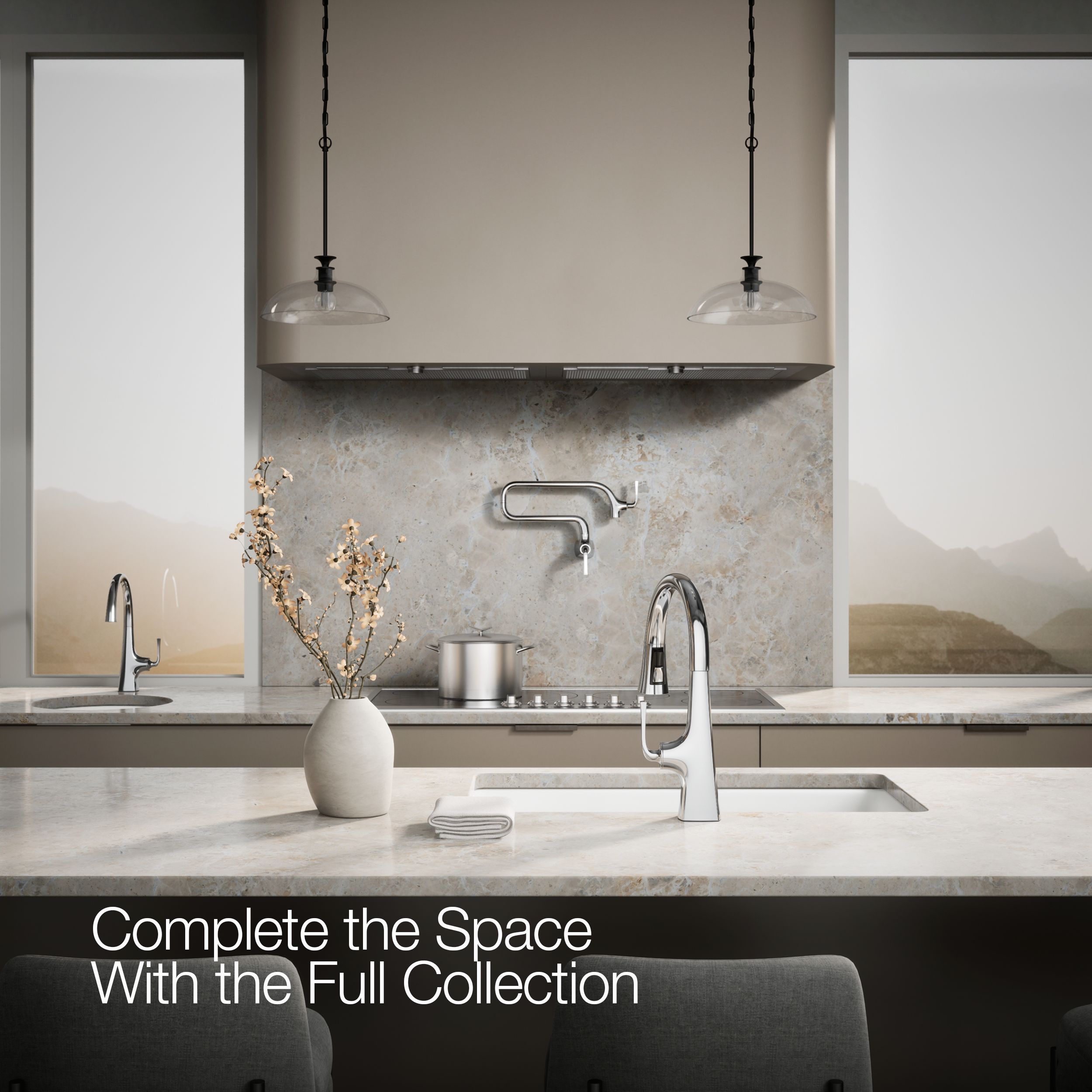 KOHLER 22063-CP Kitchen-Faucets - View #13
