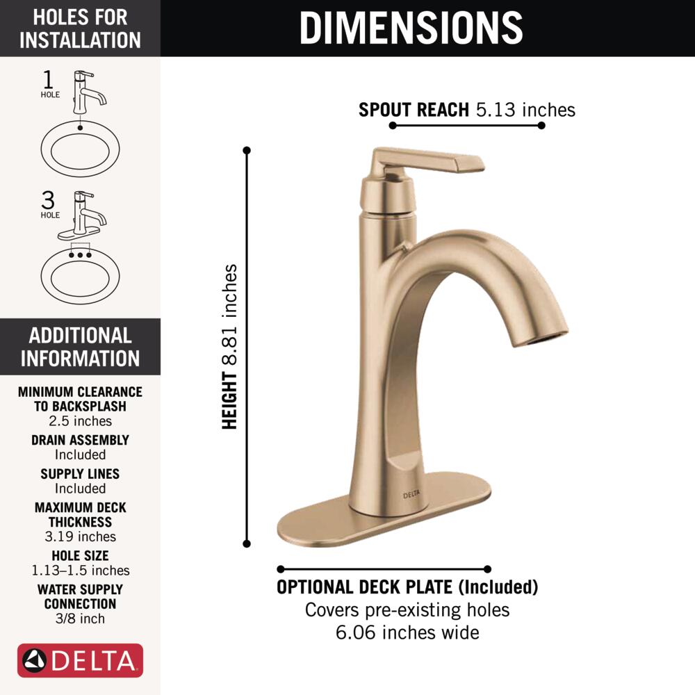 Delta 15832LF-CZ Lavatory-Faucets - View #6