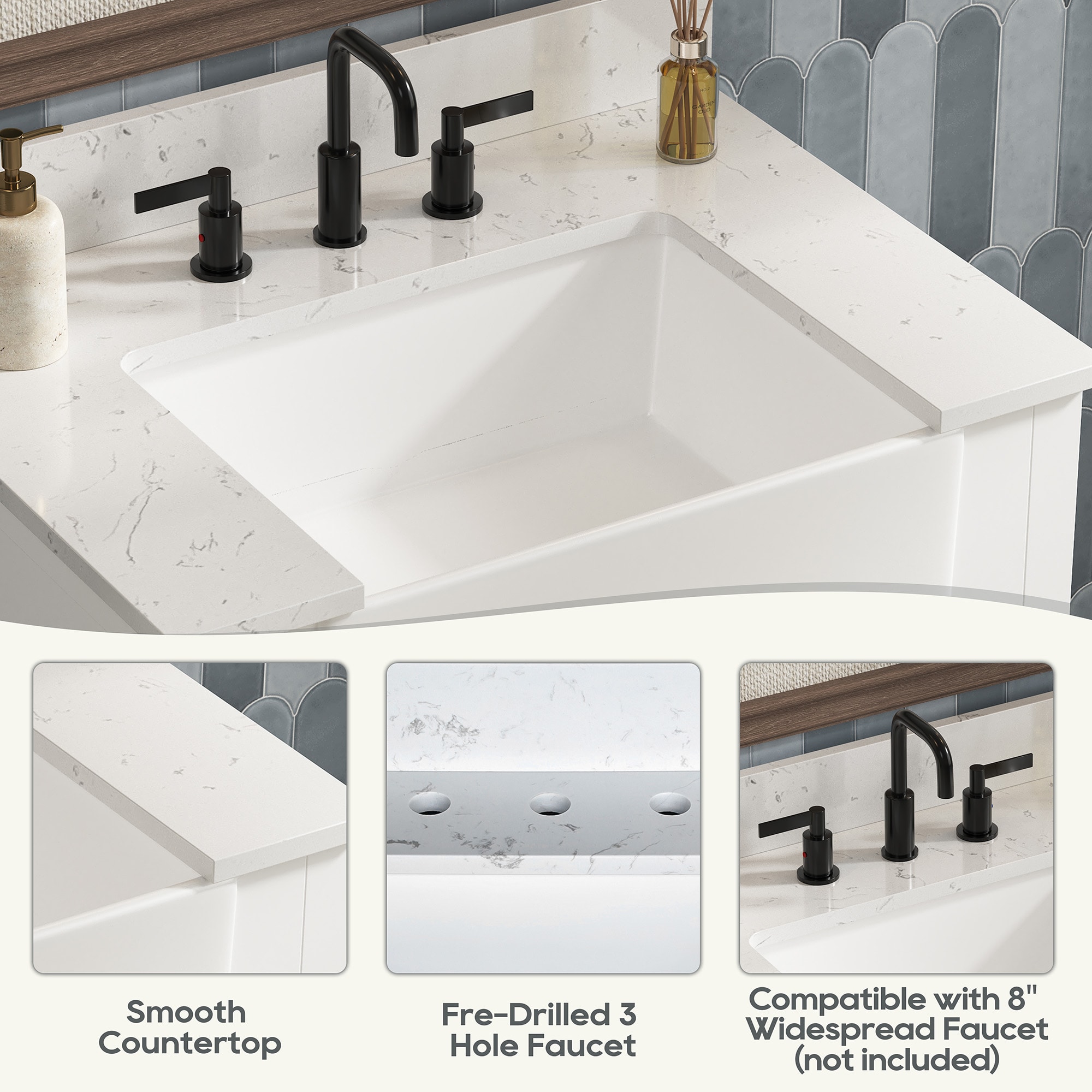 DELUXE LIVING V0016 Bath-Vanity-Combo - View #11