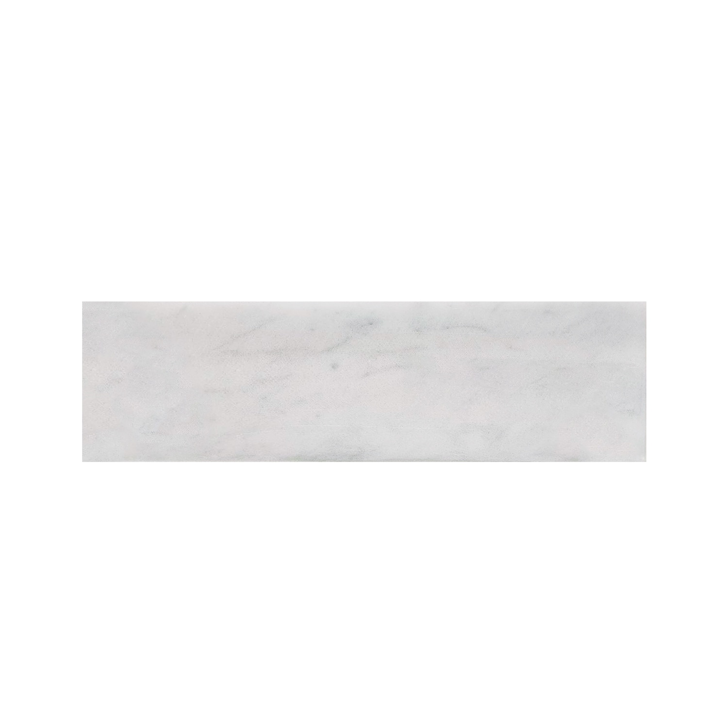 Satori Carrara Villa Polished Marble Shower Bench (12-in x 42-in)