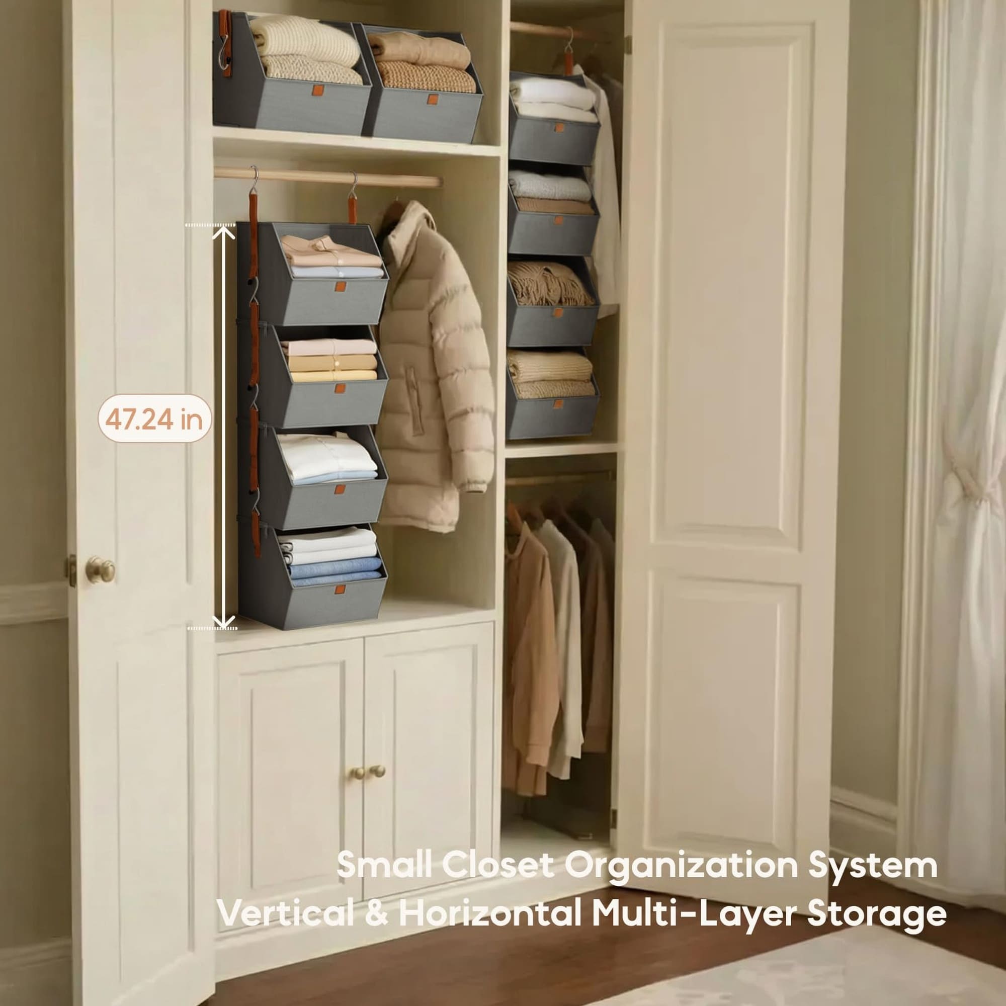 Wudkey L4-RN7M1T Wire-Closet-Hardware - View #3