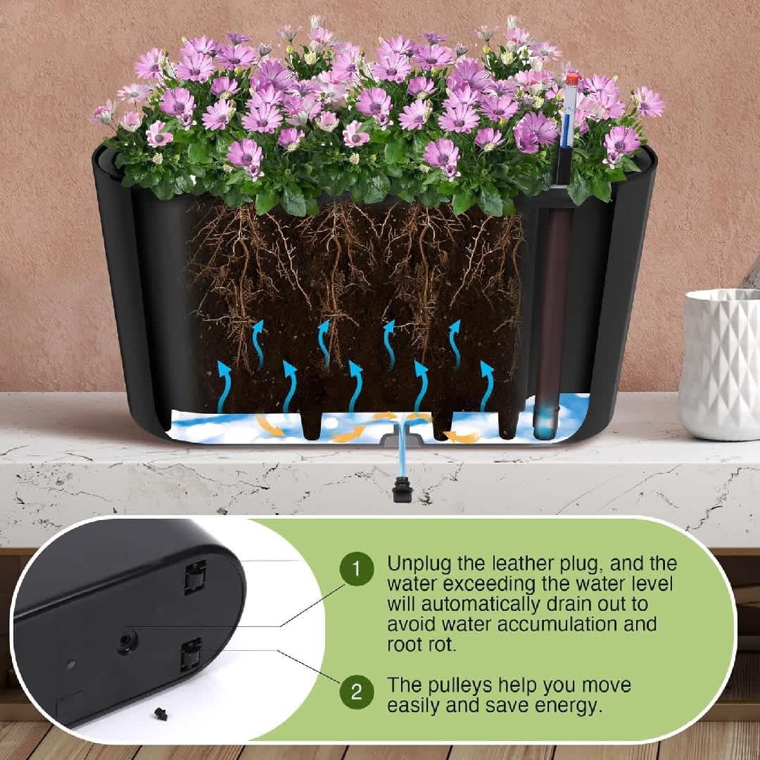 Qeetex KL-PHO-14ZI7D6M Planter-Window-Box - View #3