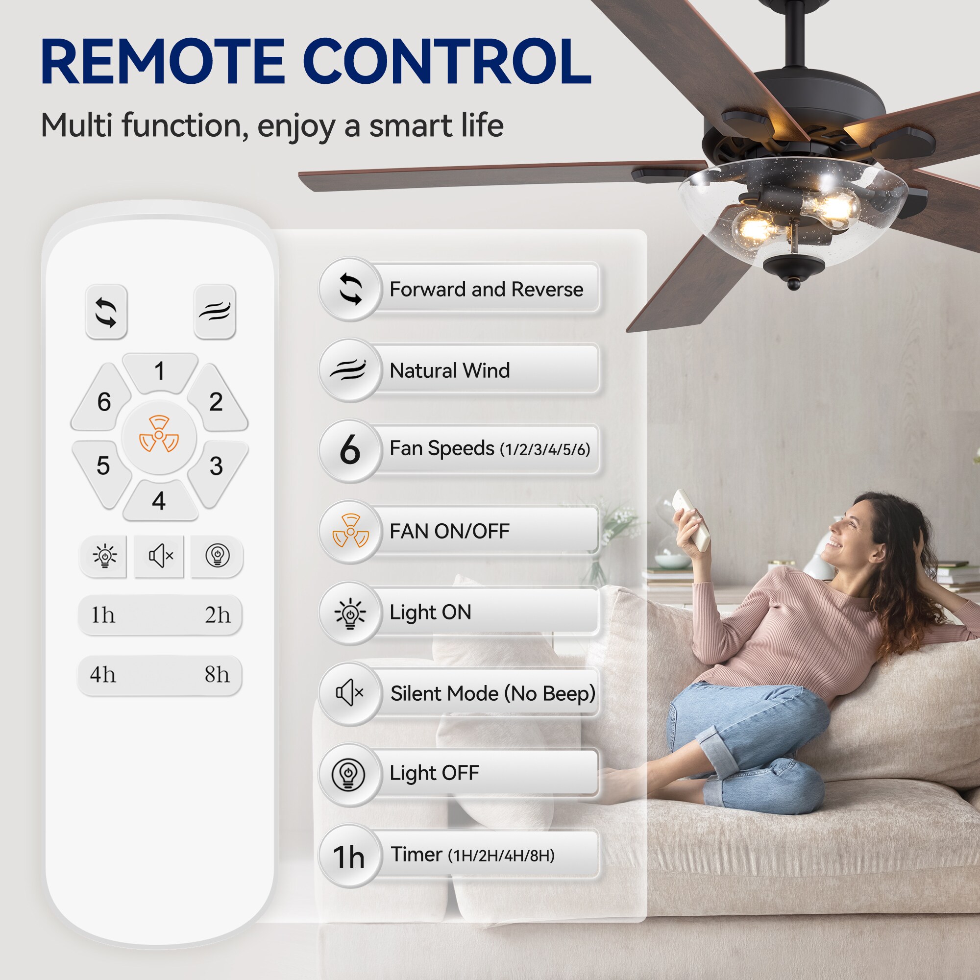 Breezary 29019-BK Ceiling-Fans - View #9