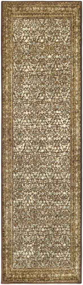 Surya PAR1076-2276 Paramount 2 x 8 Brown Indoor Medallion Oriental Area Rug