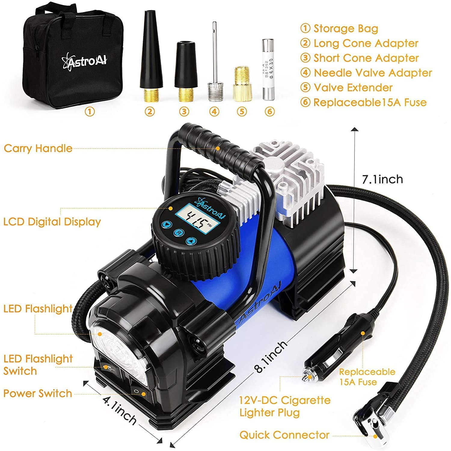 AstroAI ASIAC300BL Air-Compressors - View #3