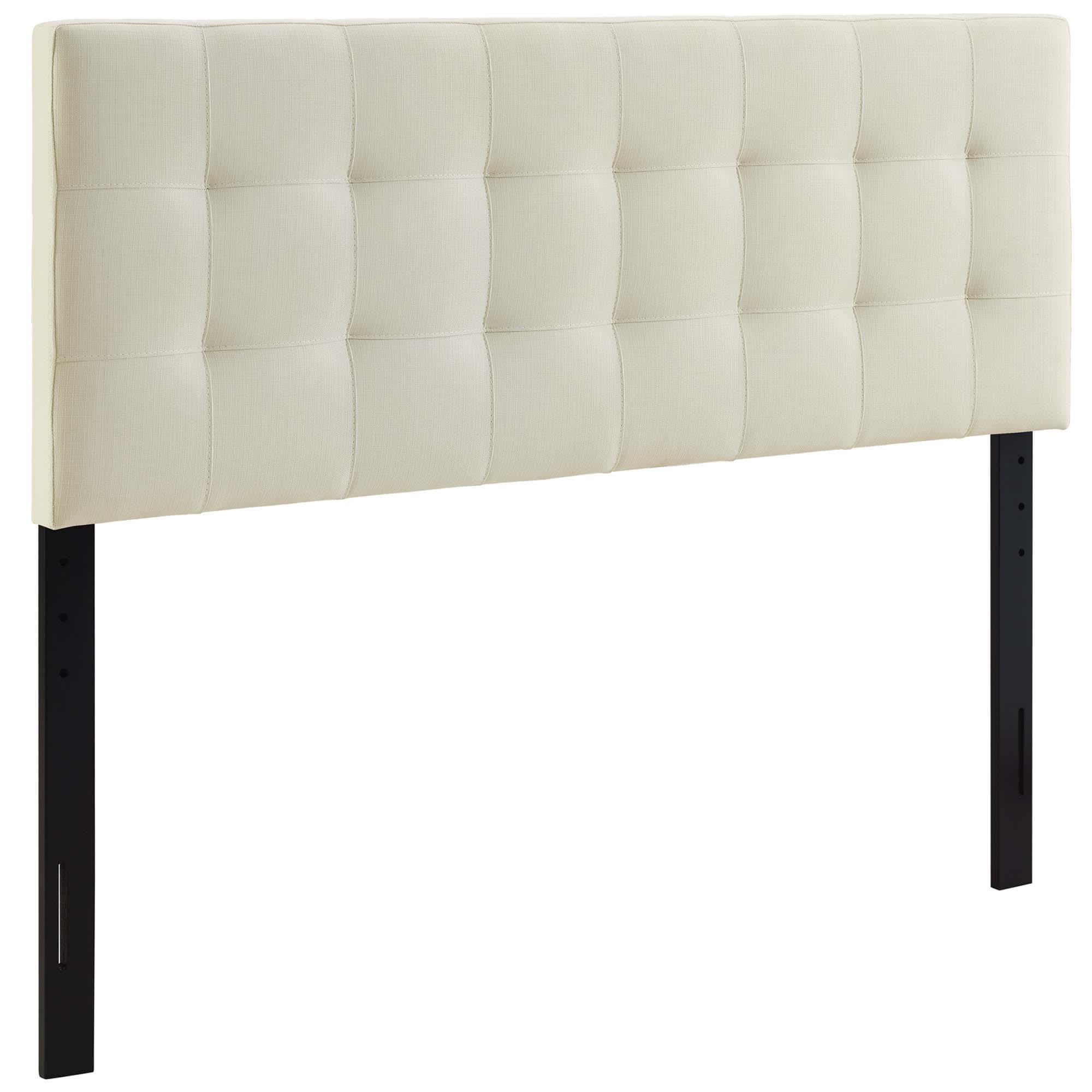 Modway MOD-5146-IVO Lily Upholstered Fabric Full Headboard