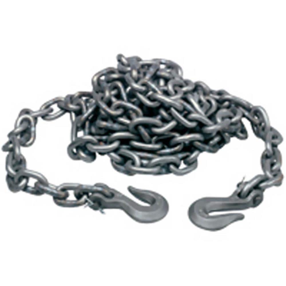 Bon Tool 20 Ft Tow Chain with Clevis Grab Hooks in the Trailer