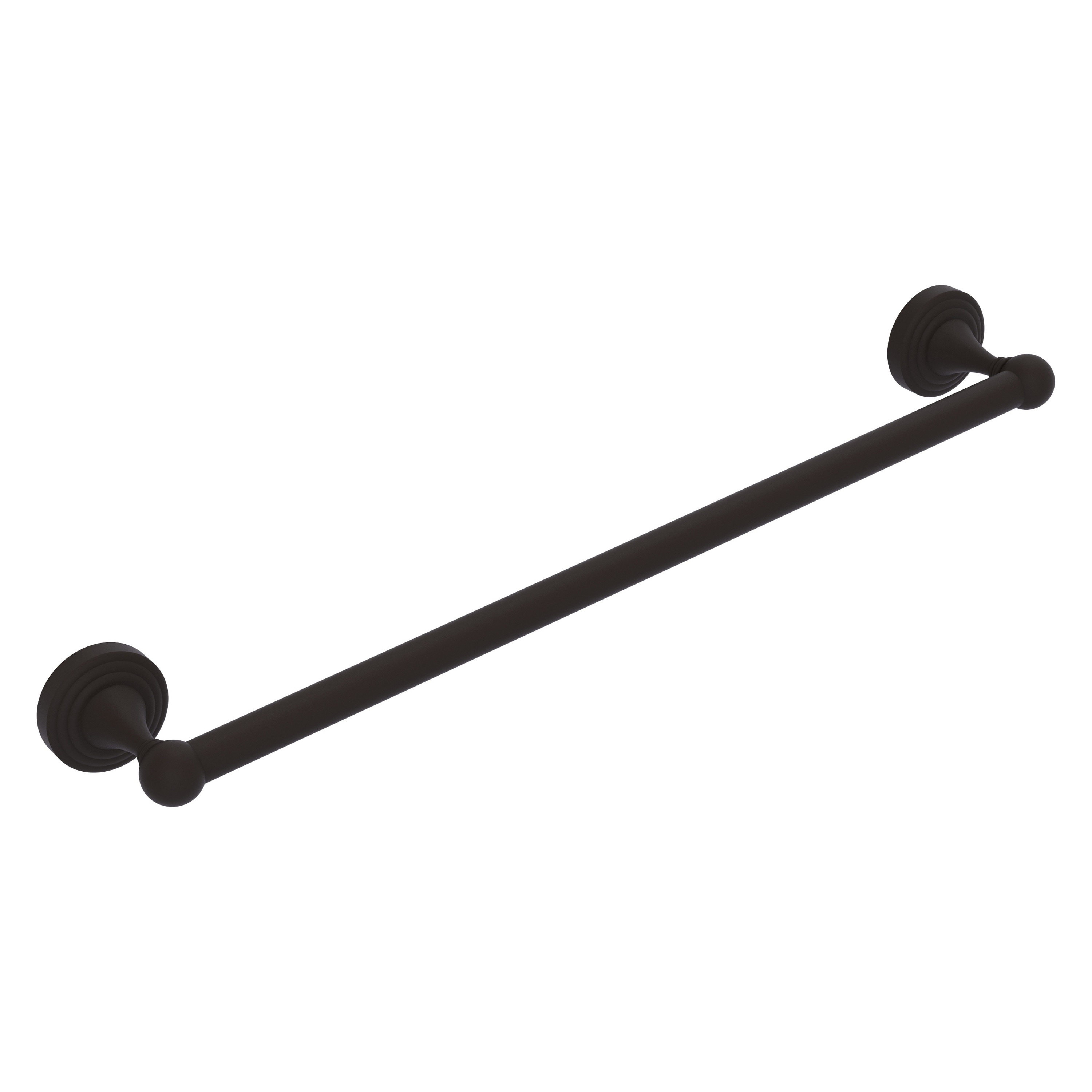 Allied Brass SG-41/36-ORB Sag Harbor 36-in Oil-rubbed bronze Wall mount Single Towel Bar