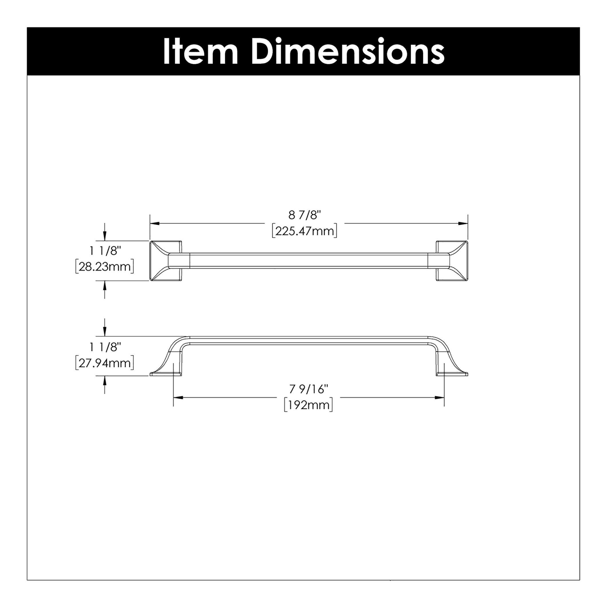 Hickory Hardware H076704-VB Cabinet-Pulls - View #4