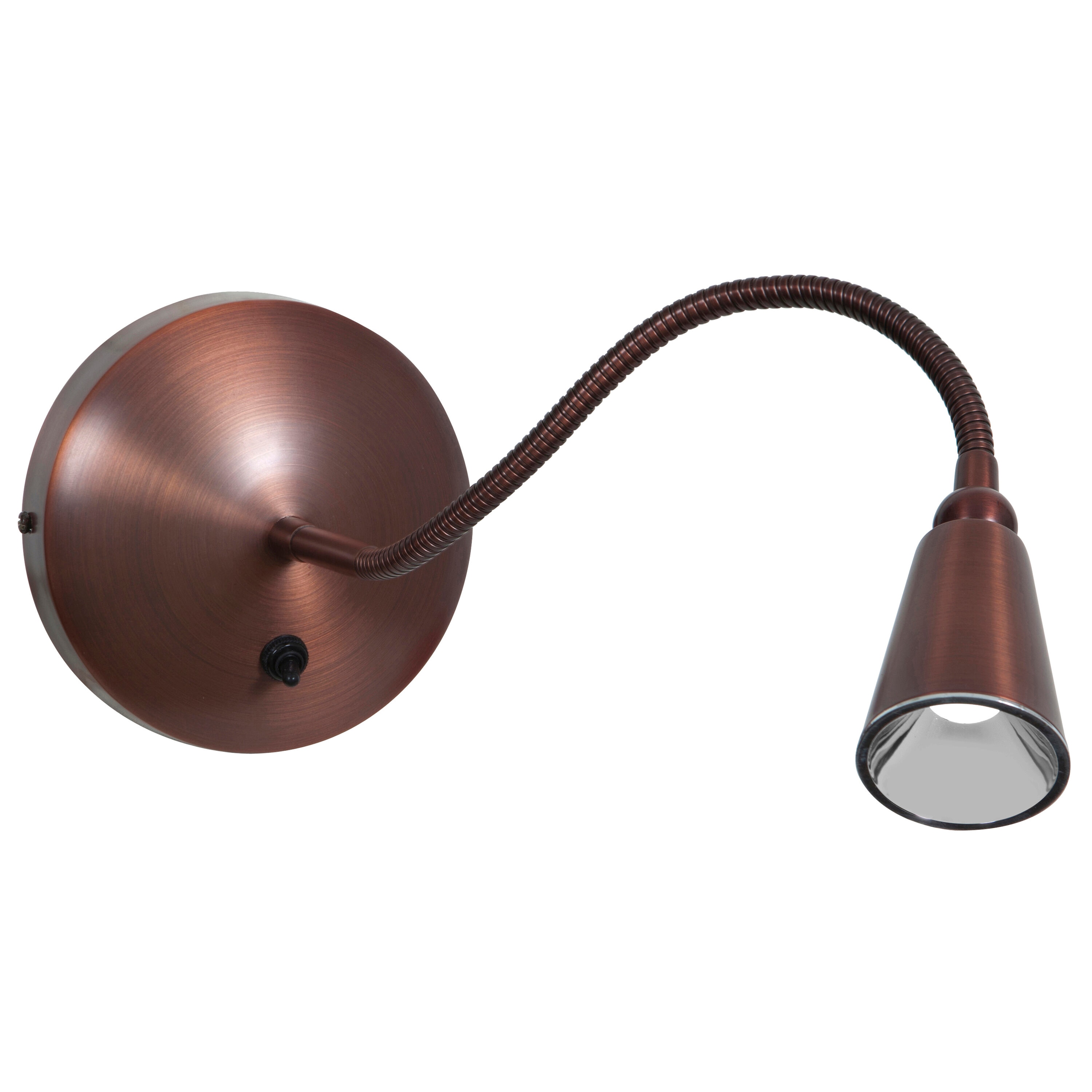 Access Lighting 62089LED-BRZ LED 5-in W 1 -Light Bronze Integrated LED Wall Sconce