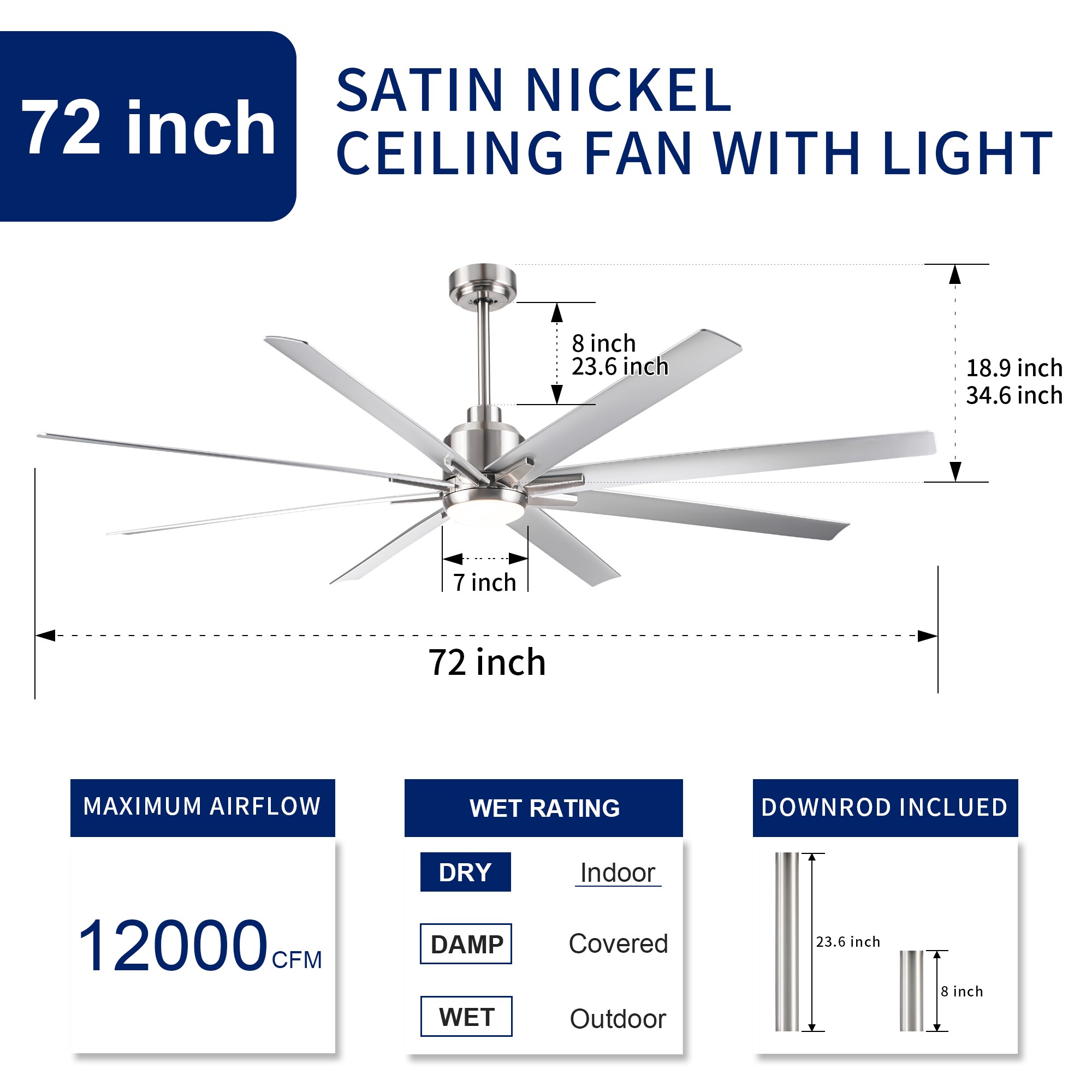 YUHAO LSDC1109SN72 Ceiling-Fans - View #13