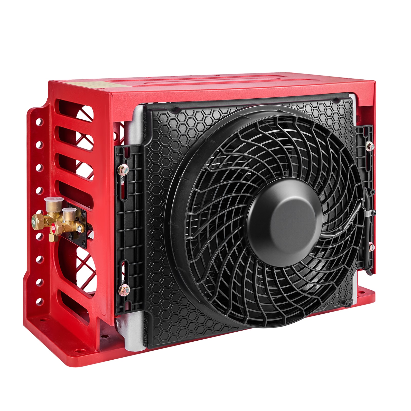 VEVOR Truck Air Conditioner  12V 10000 BTU Mini Split AC Unit  400 cubic meters per hour Airflow Cab Air Conditioner  Quiet A/C Unit Fast Cooling for Semi Truck  Camper  Construction Vehicle  Crane  Tractor  Excavator