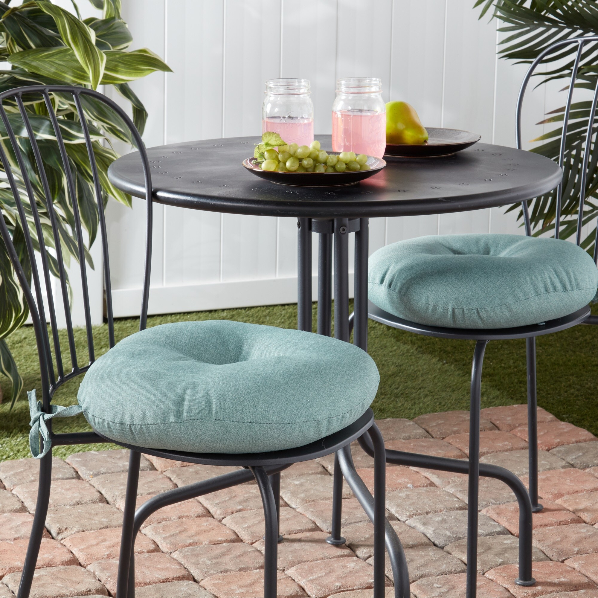 Greendale Home Fashions OC5816S2-SEAGLASS Patio-Furniture-Cushions - View #3