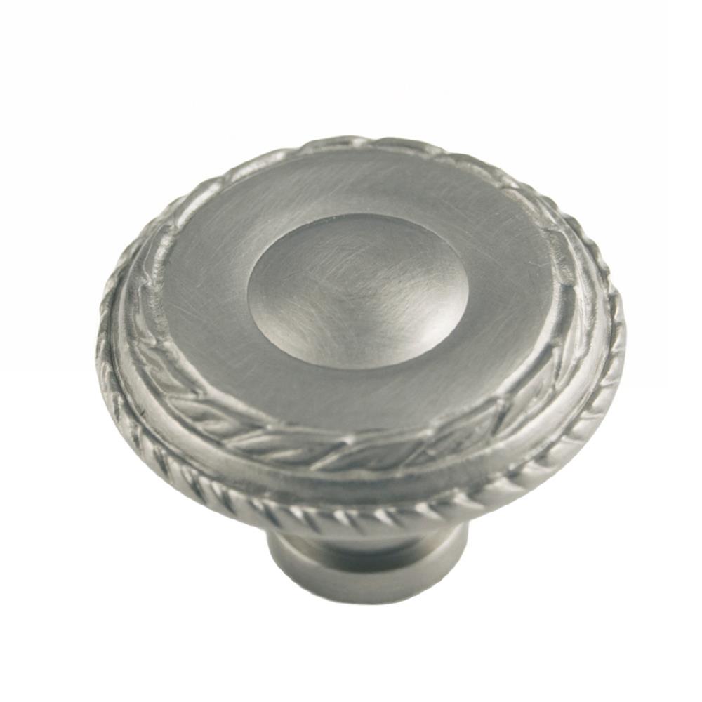 RK International CK 705-P Satin nickel Round Transitional Cabinet Knob