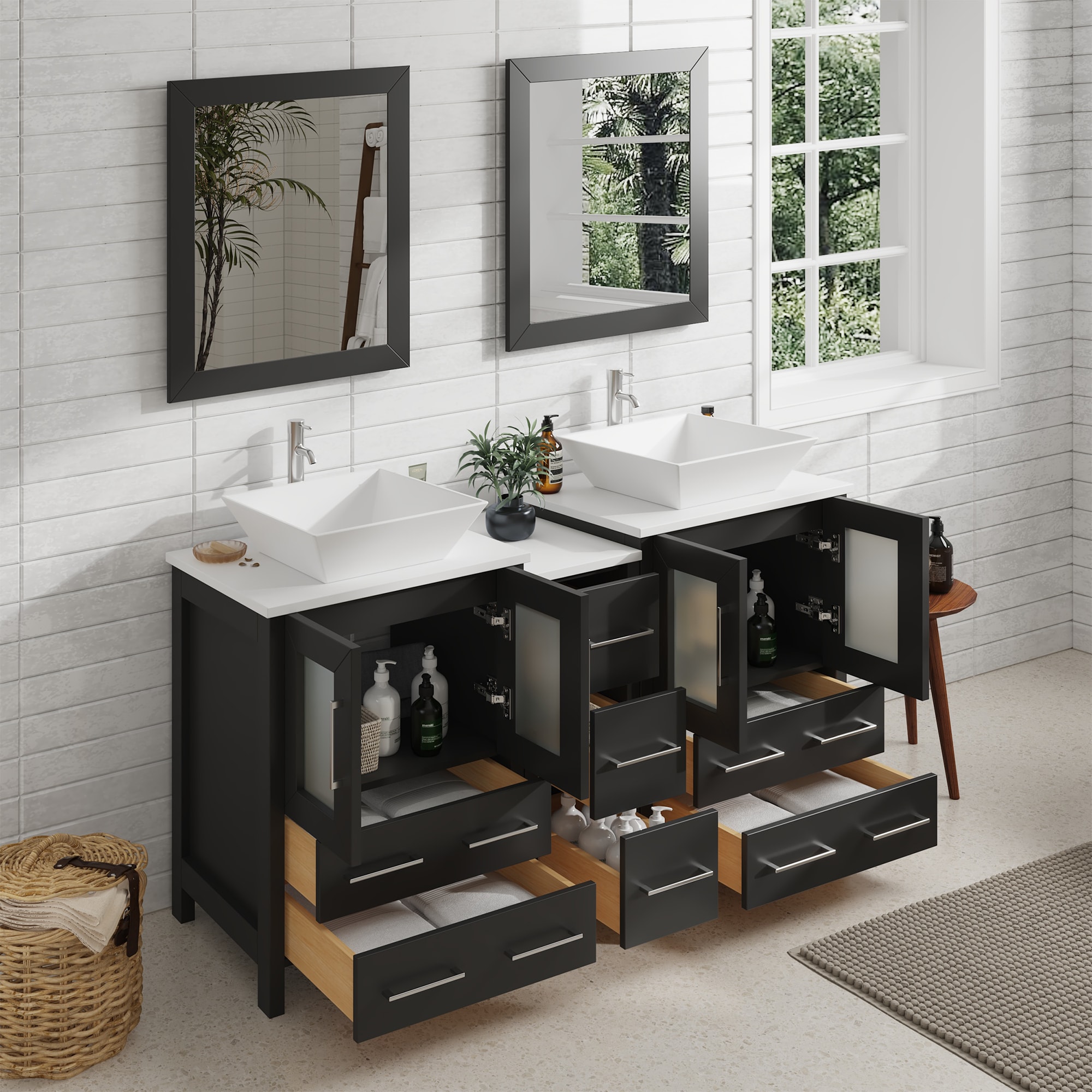 Vanity Art VA3124-60E Bath-Vanity-Combo - View #3
