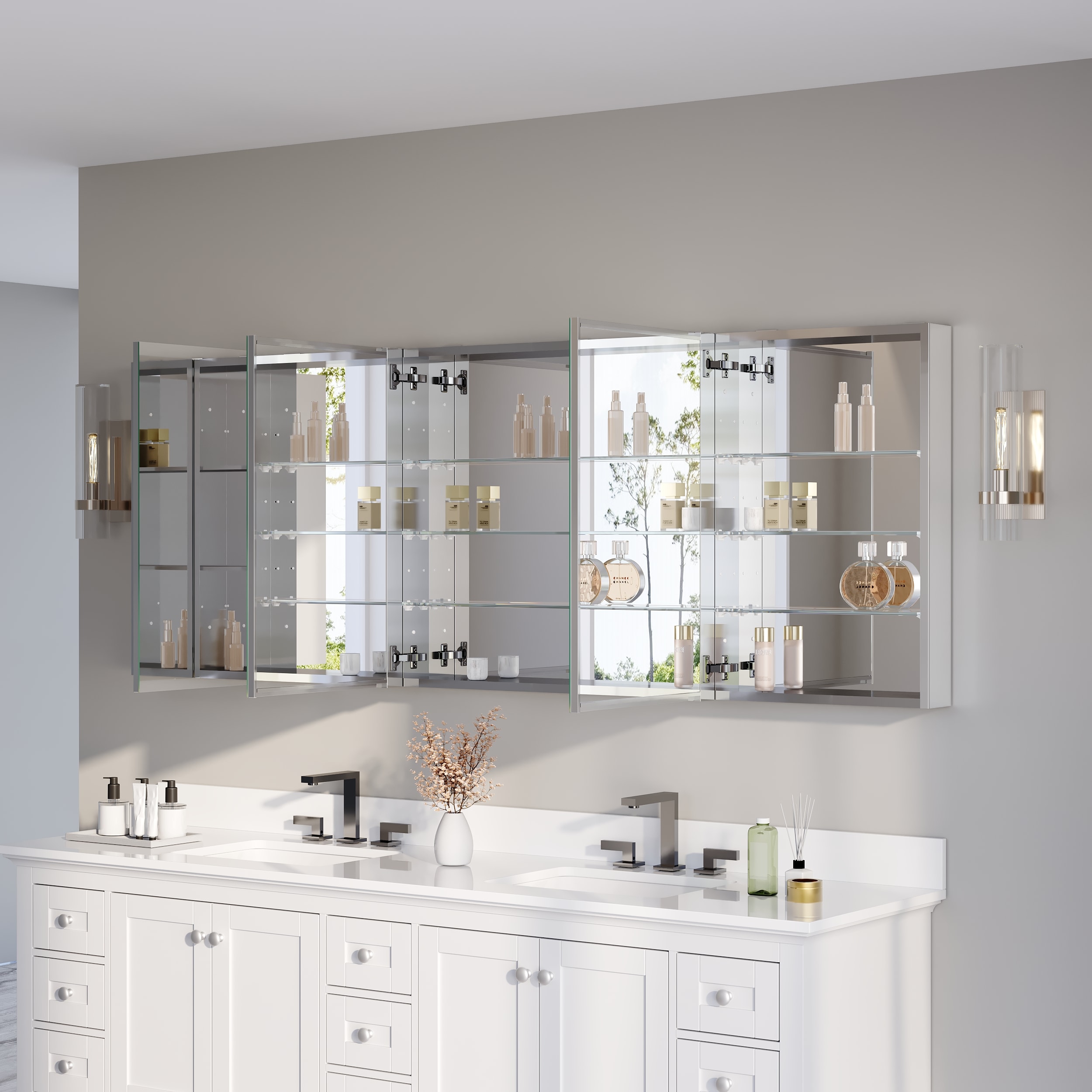 CALVON RCRS4-7230L-MC Bathroom-Medicine-Cabinets - View #11