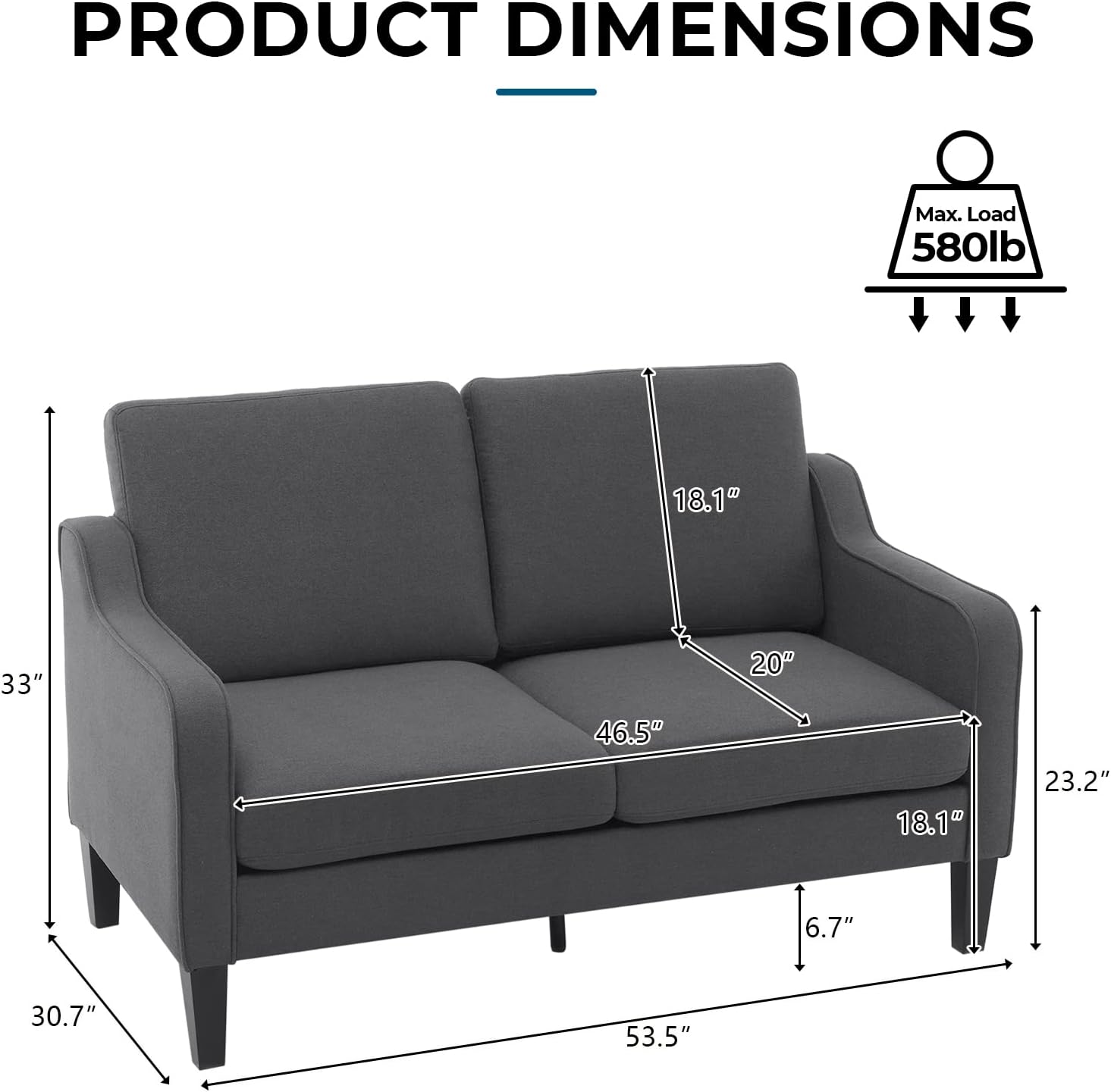 Winado LO1G52001602 Sofas-Loveseats - View #3
