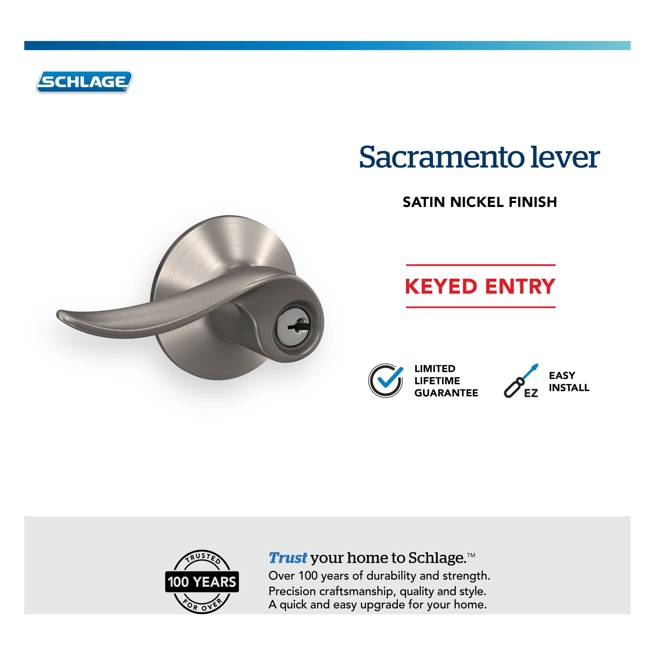 Schlage F51 V SAC 619 Door-Handles - View #6