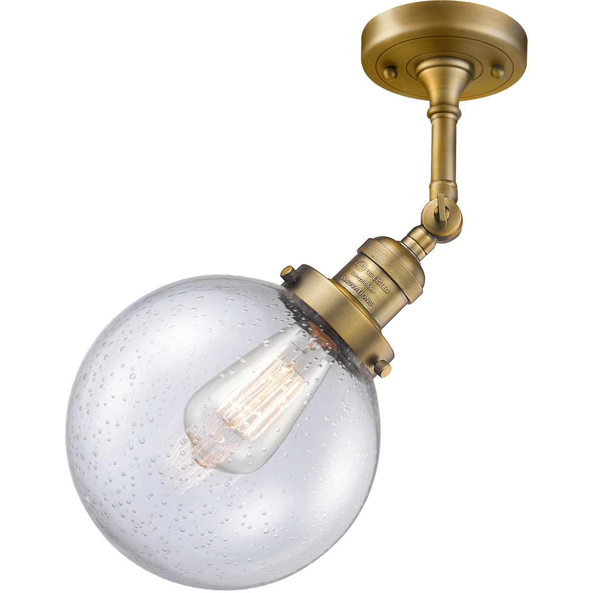 Innovations Lighting 1354591 201F-BB-G204-8-LED Franklin Restoration Large Beacon