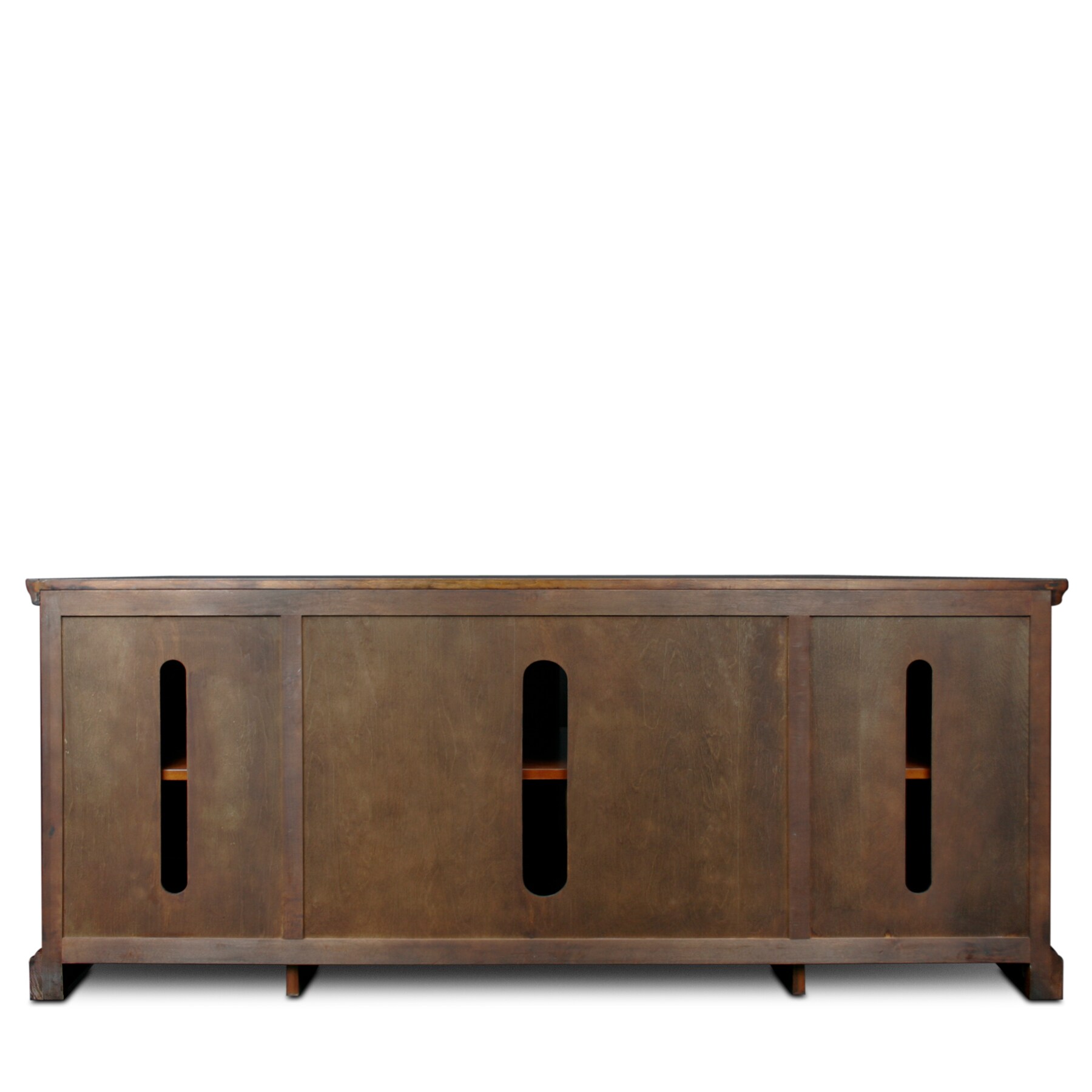 allen + roth Transitional Light Chestnut Tv Cabinet (Accommodates