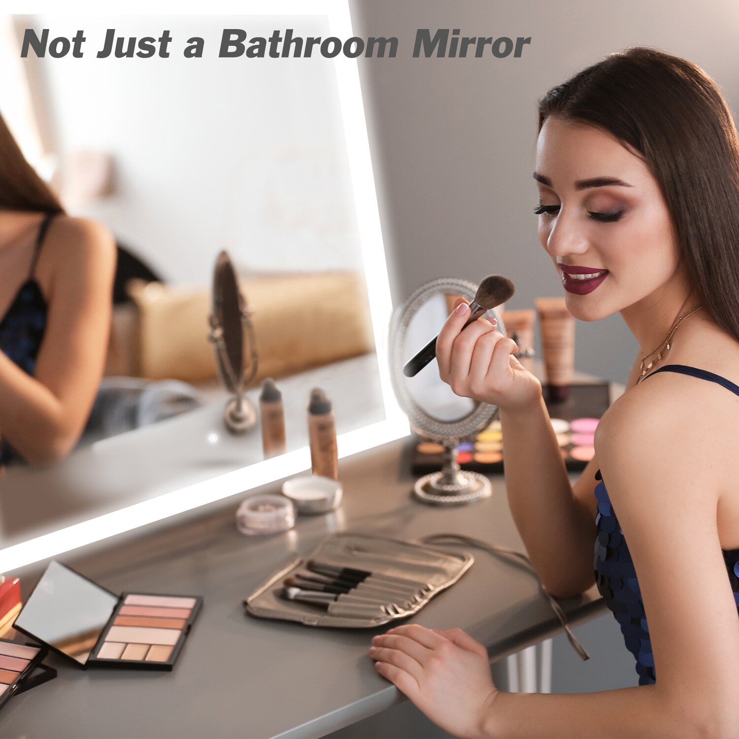 HomLux 1MA033630TD-OL Framed-Bath-Mirrors - View #8